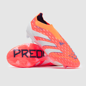 Adidas Predator Elite Laceless FG Football Boots Signal Coral/Ftwr White/Beam Orange