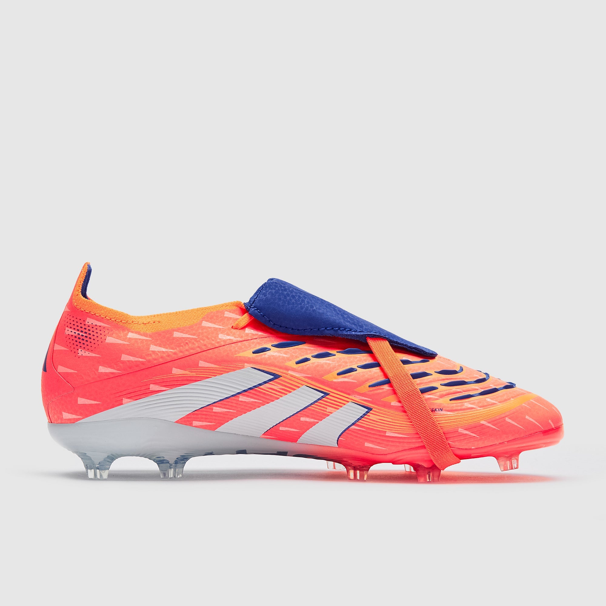 Adidas Kids Predator Elite Tongue FG Football Boots Signal Coral/Ftwr White/Beam Orange