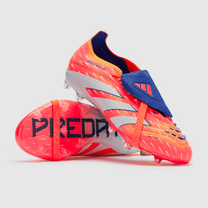 Adidas Kids Predator Elite Tongue FG Football Boots Signal Coral/Ftwr White/Beam Orange