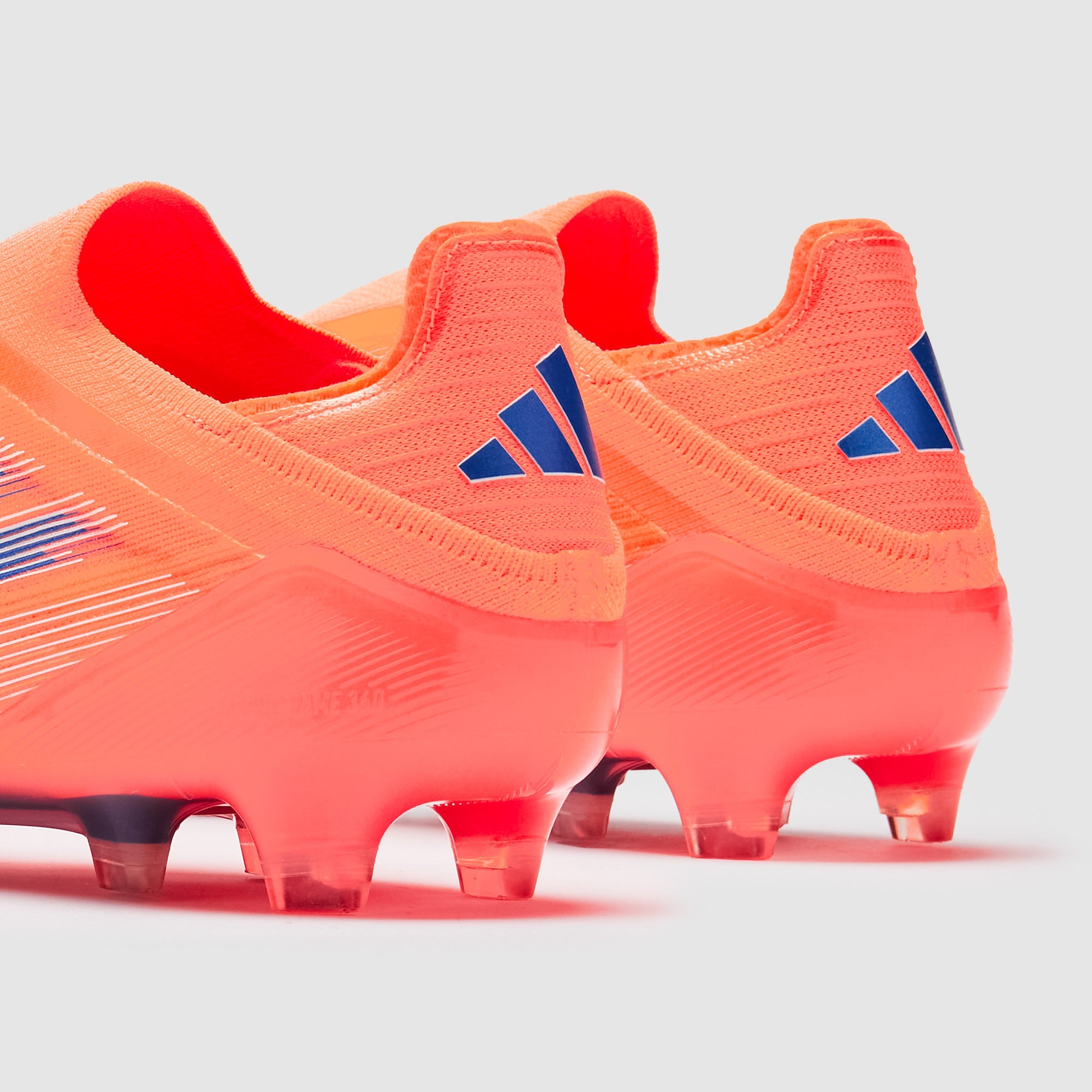 Adidas F50 Elite Laceless FG Football Boots Beam Orange/Lucid Blue/Ftwr White