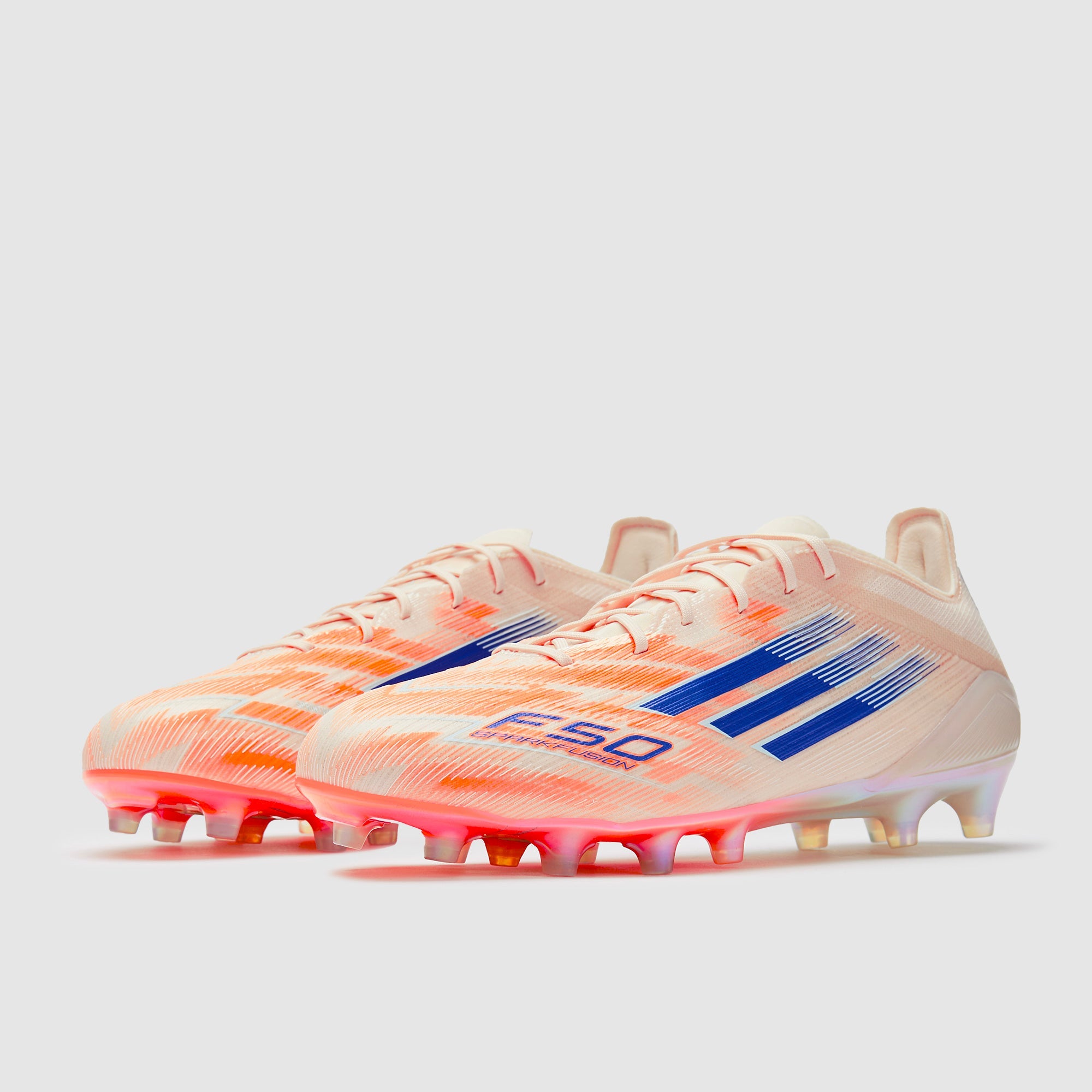 Adidas F50 Sparkfusion Elite Low FG/AG Football Boots Bliss Orange/Lucid Blue/Beam Orange