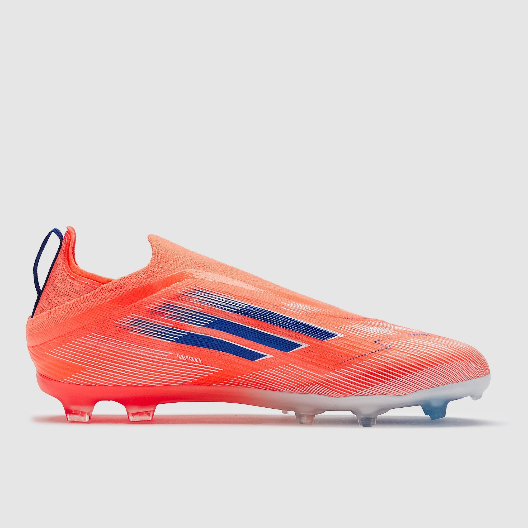 Adidas Kids F50 Elite Laceless FG Football Boots Beam Orange/Lucid Blue/Ftwr White