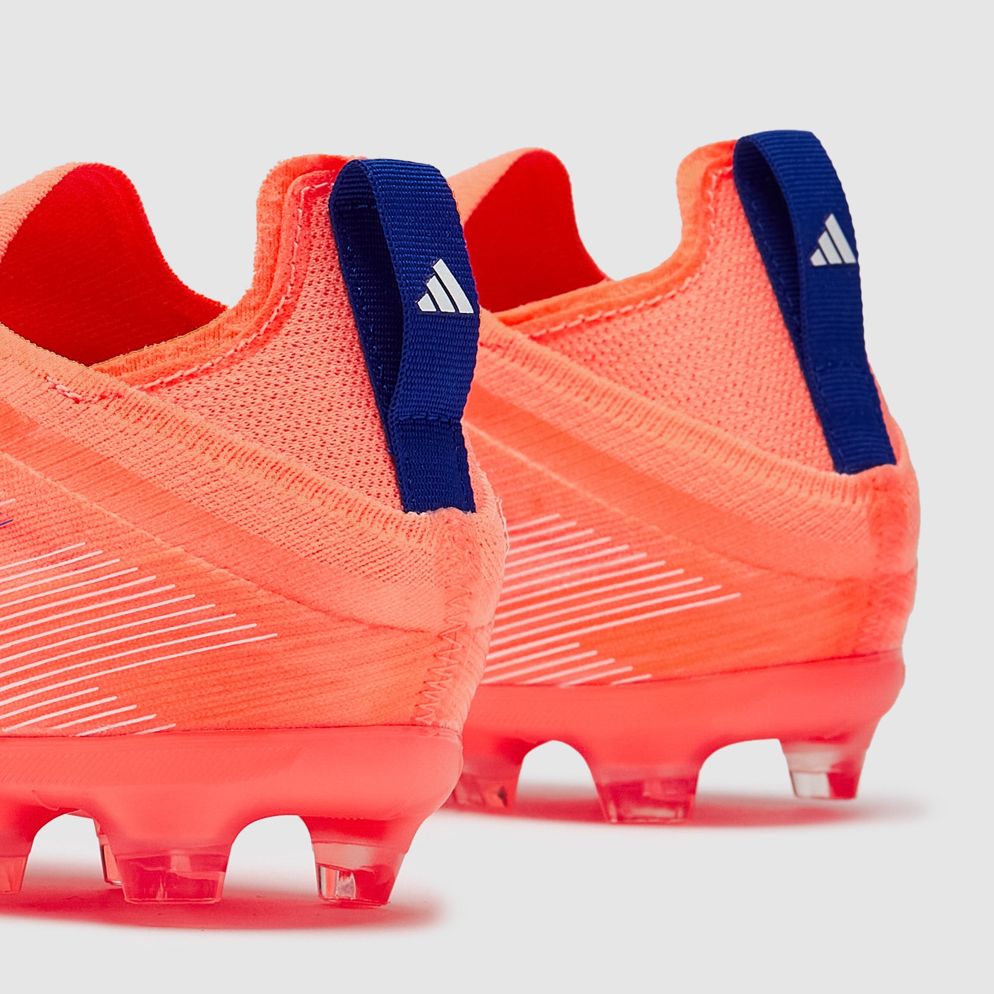 Adidas Kids F50 Elite Laceless FG Football Boots Beam Orange/Lucid Blue/Ftwr White