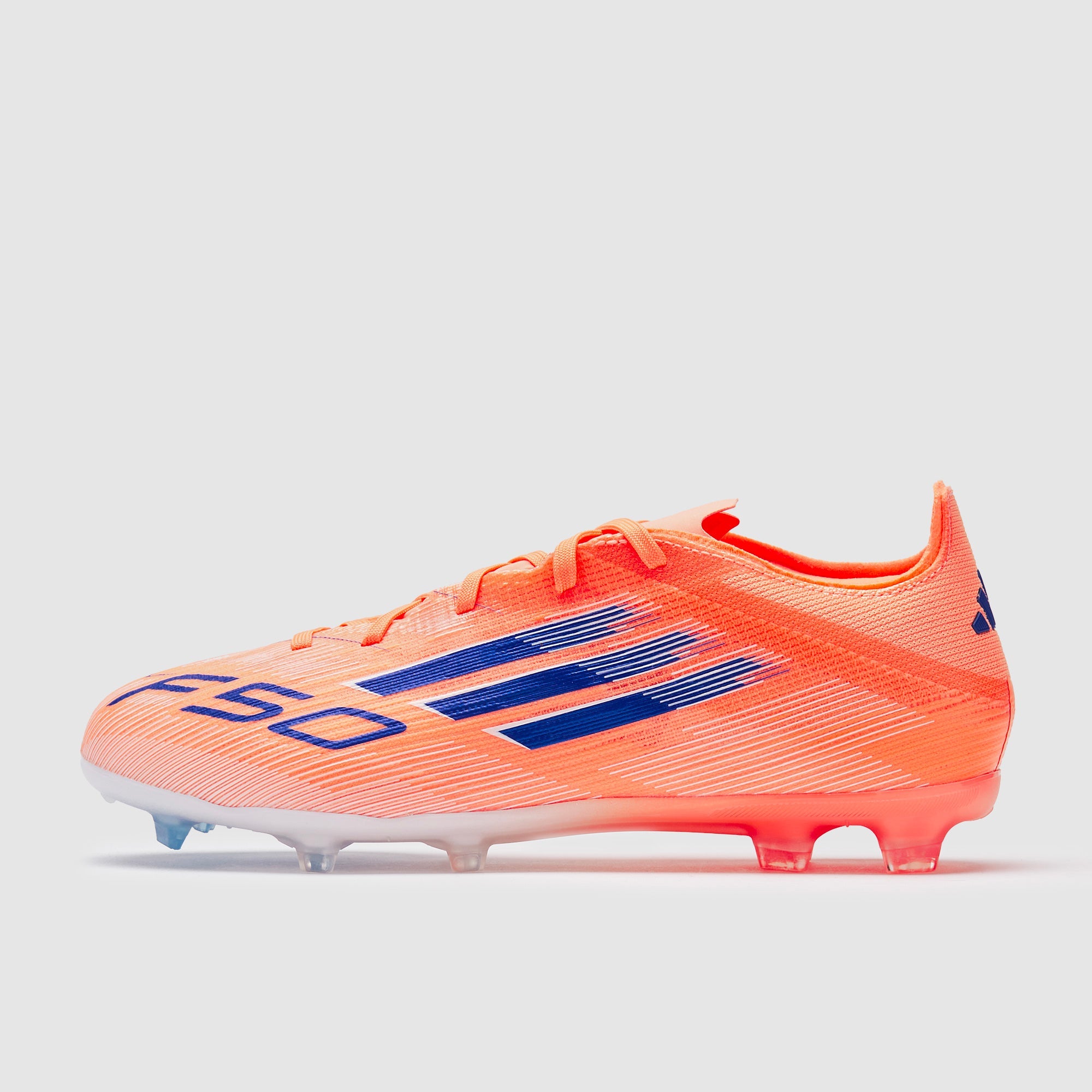 Adidas Kids F50 Elite FG Football Boots Beam Orange/Lucid Blue/Ftwr White