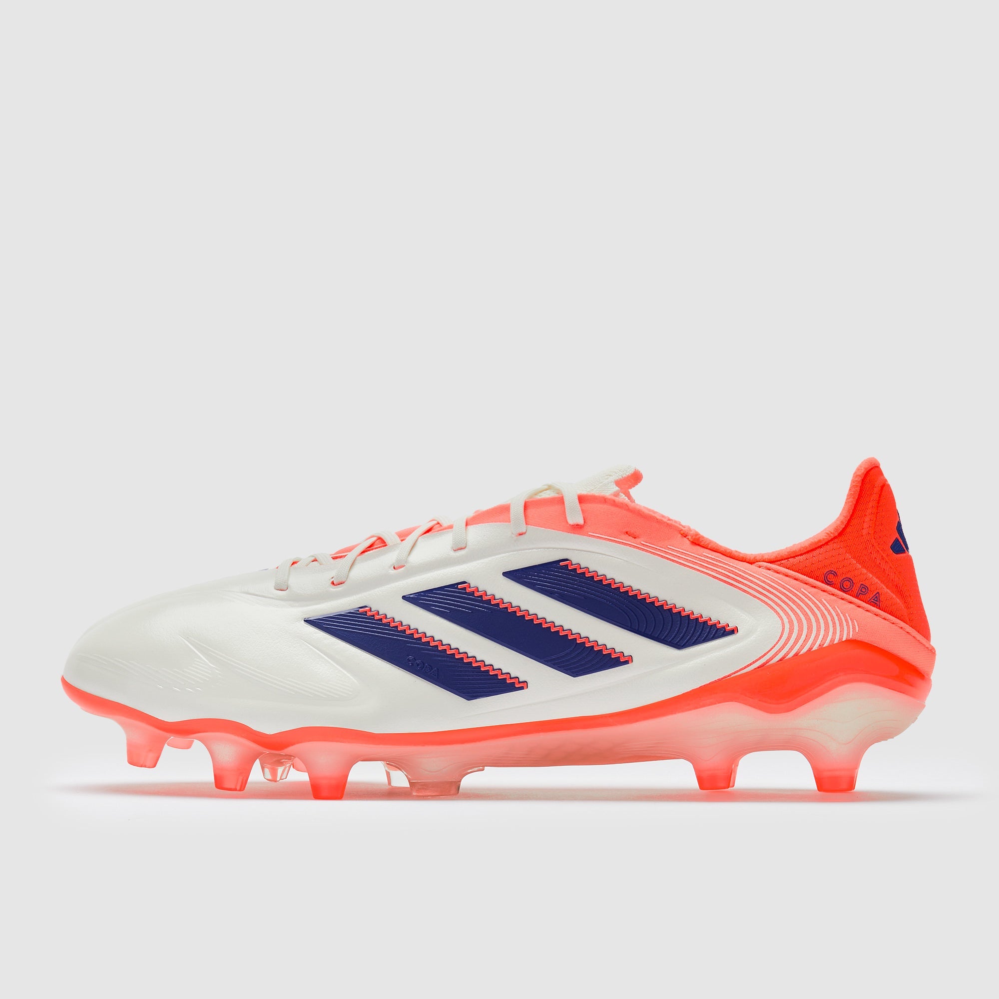 adidas Copa Pure III Elite FG Football Boots Off White/Lucid Blue/Signal Coral