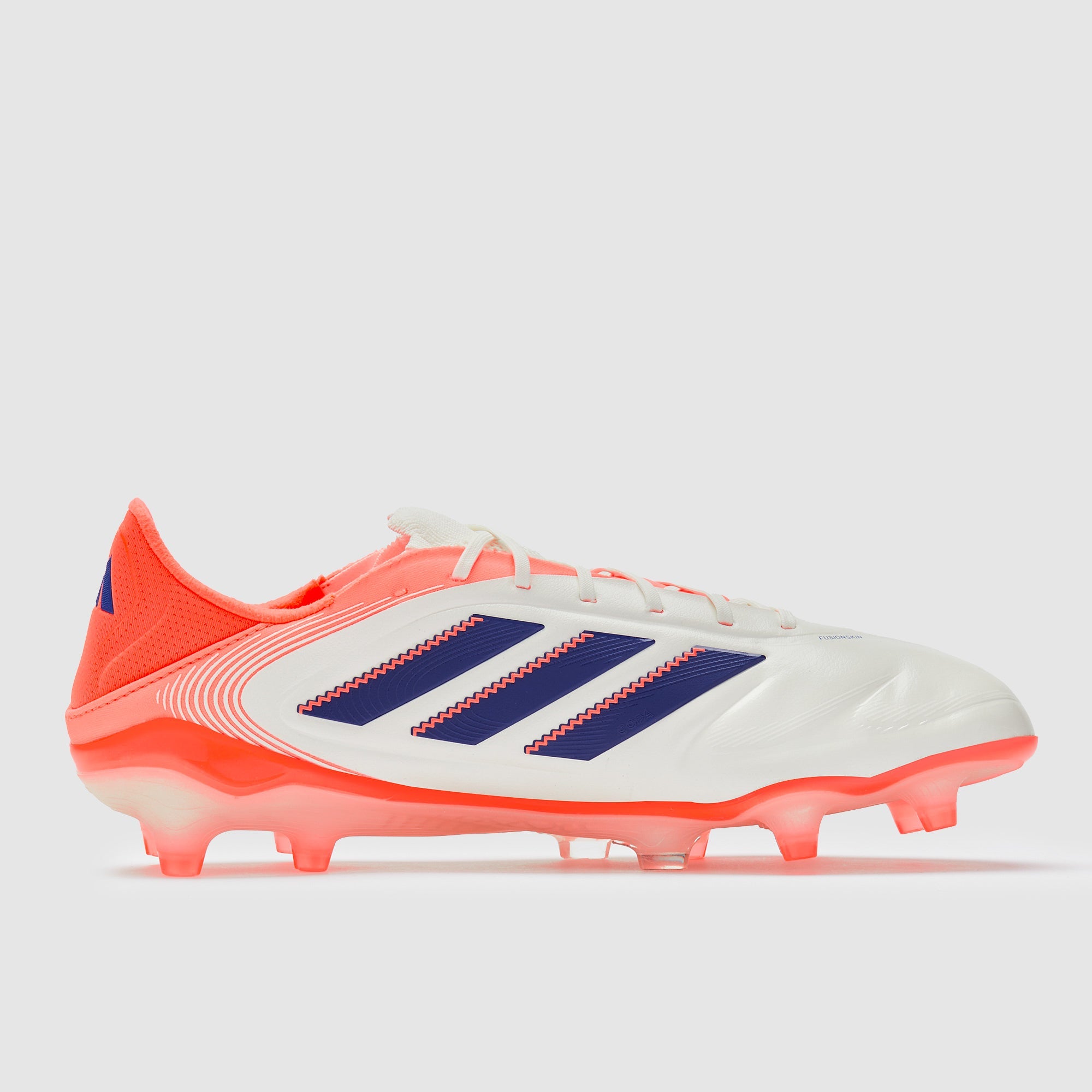 adidas Copa Pure III Elite FG Football Boots Off White/Lucid Blue/Signal Coral