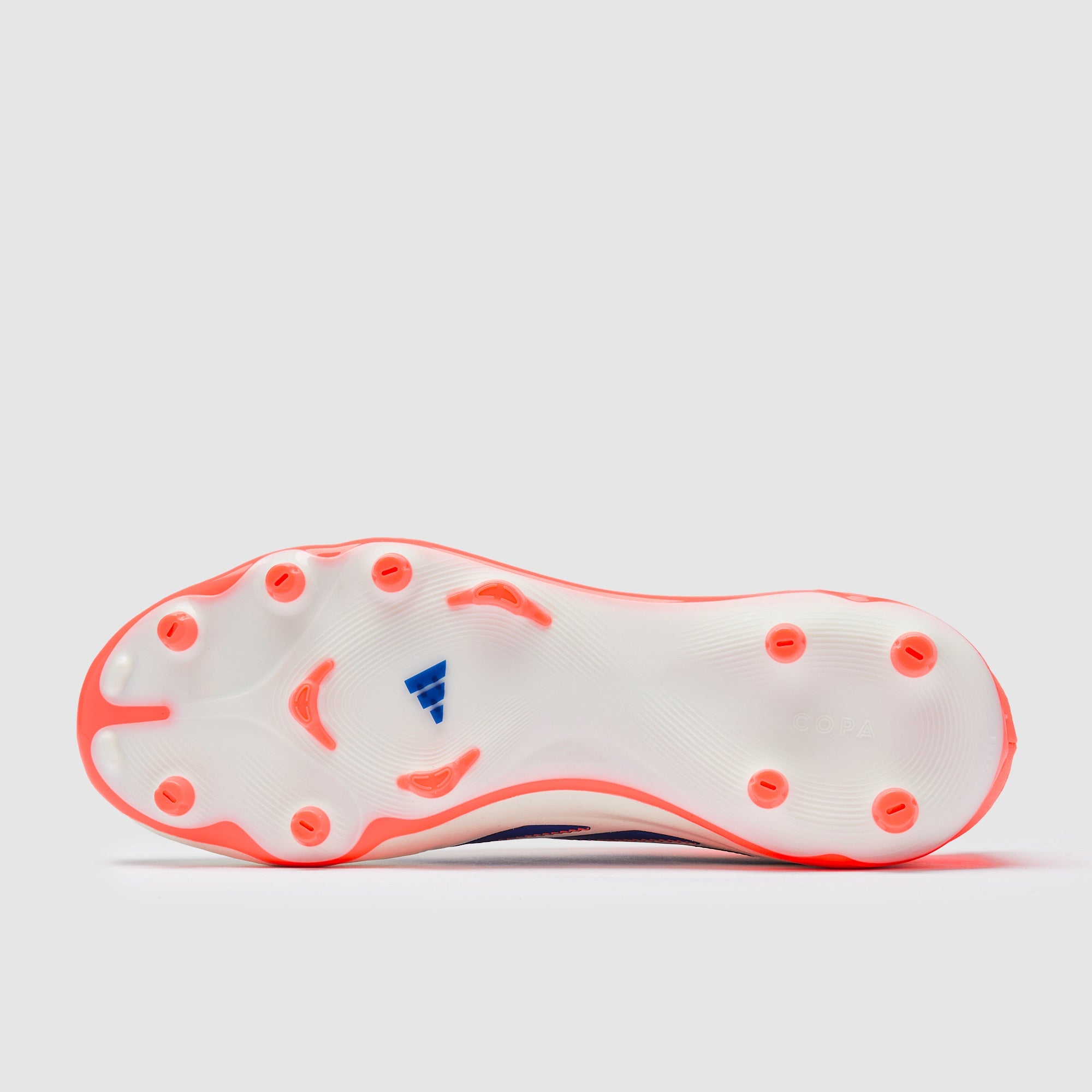Adidas Kids Copa Pure III Elite FG/MG Football Boots Off White/Lucid Blue/Signal Coral