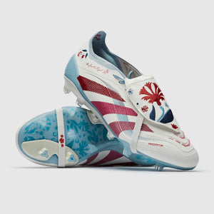 Adidas Predator Elite Tongue X TFG FG Football Boots Off White/Easy Pink/Pure Ruby