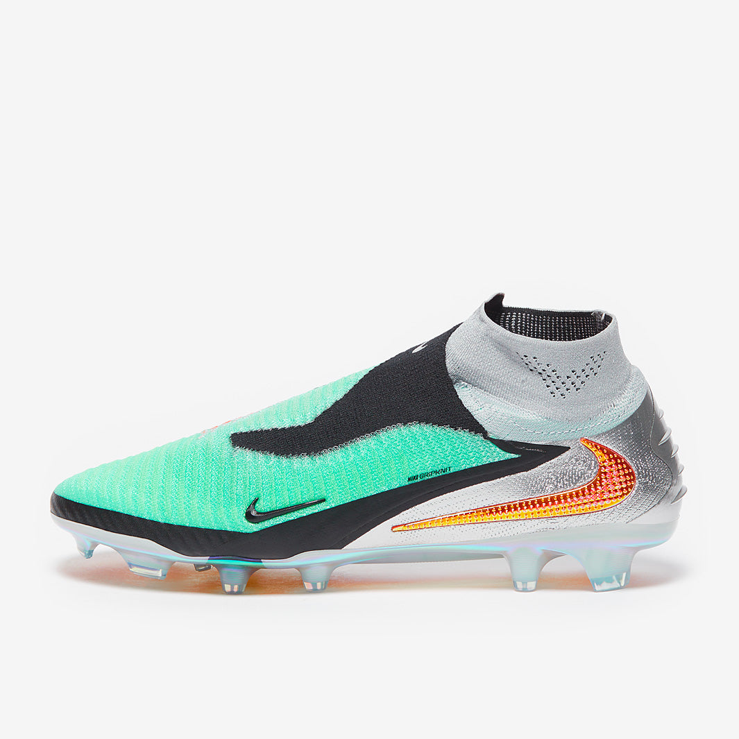 Nike Phantom 6 Elite LE High FG Football Boots Hyper Turq/Chrome/Black/Total Crimson