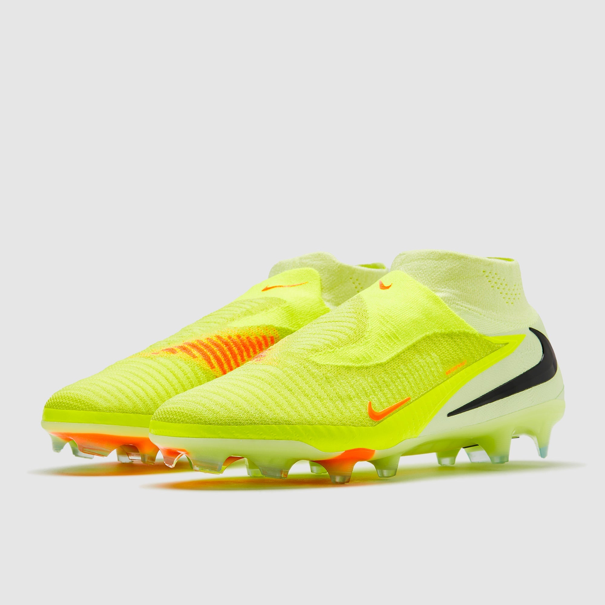 Nike Phantom 6 Elite High FG Football Boots Limelight/Hyper Crimson/Black
