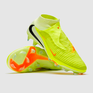 Nike Phantom 6 Elite High FG Football Boots Limelight/Hyper Crimson/Black
