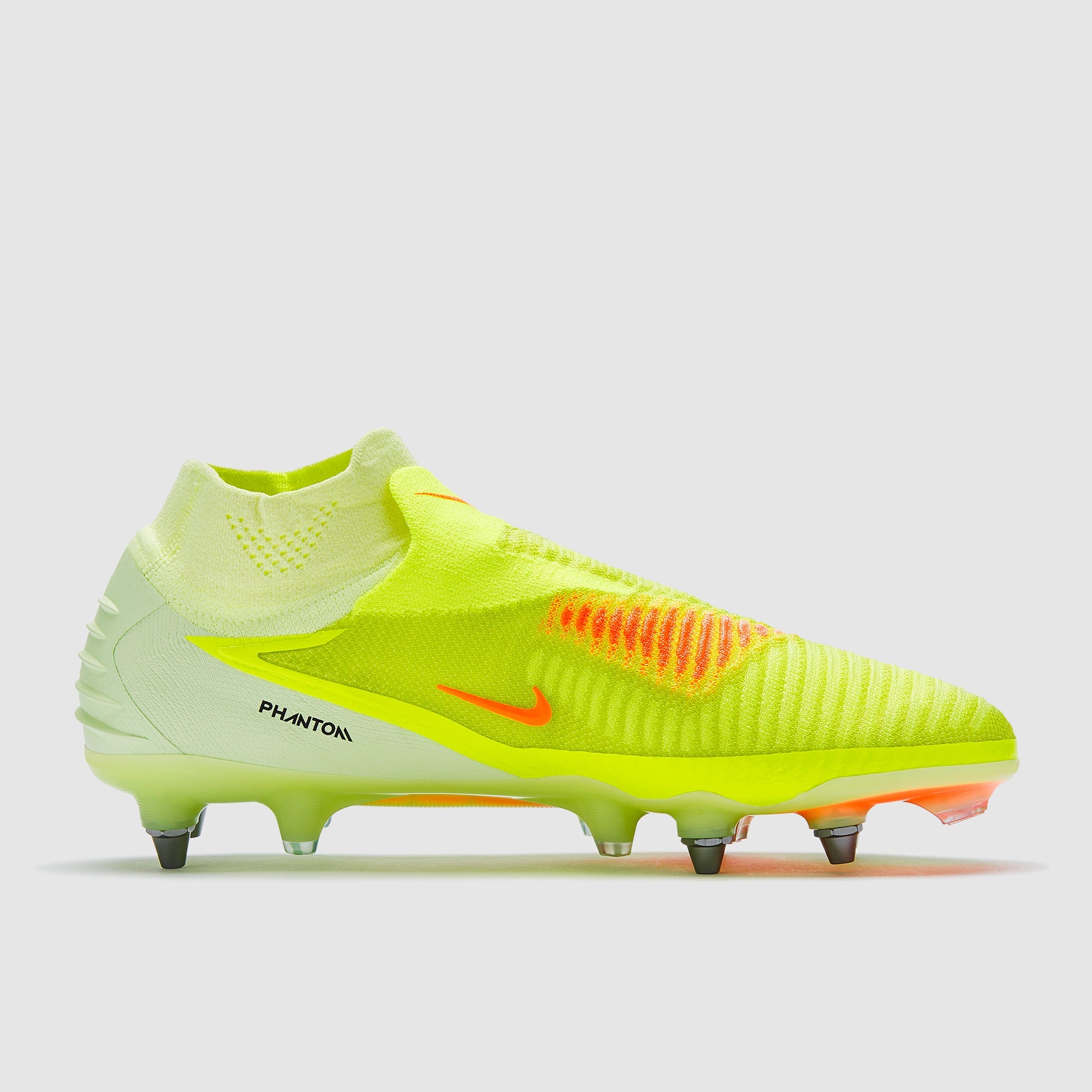 Nike Phantom 6 Elite High SG-Pro Player Edition Football Boots Limelight/Hyper Crimson/Black