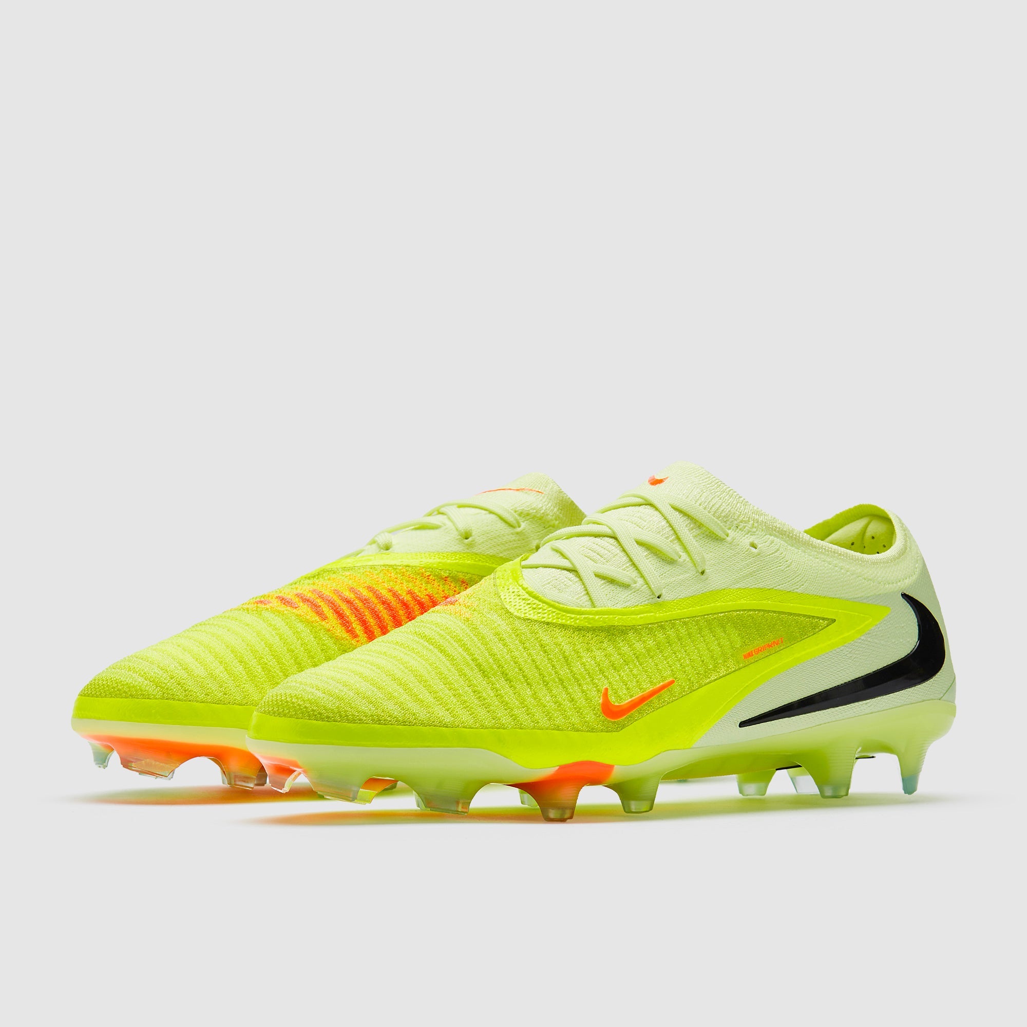 Nike Phantom 6 Elite Low FG Football Boots Limelight/Hyper Crimson/Black