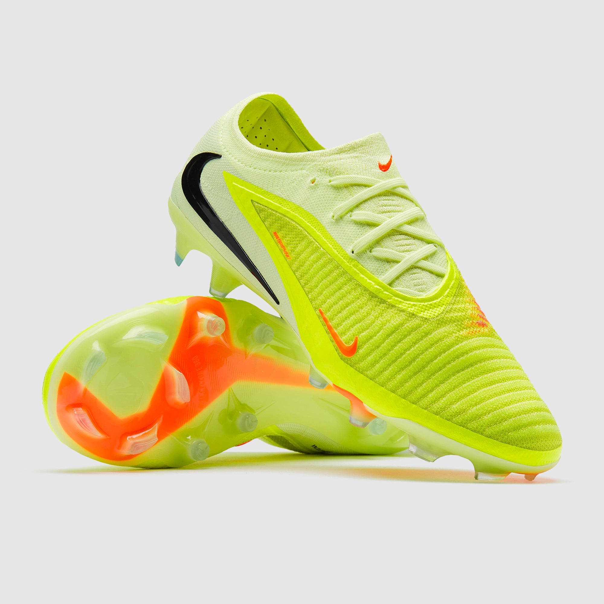 Nike Phantom 6 Elite Low FG Football Boots Limelight/Hyper Crimson/Black