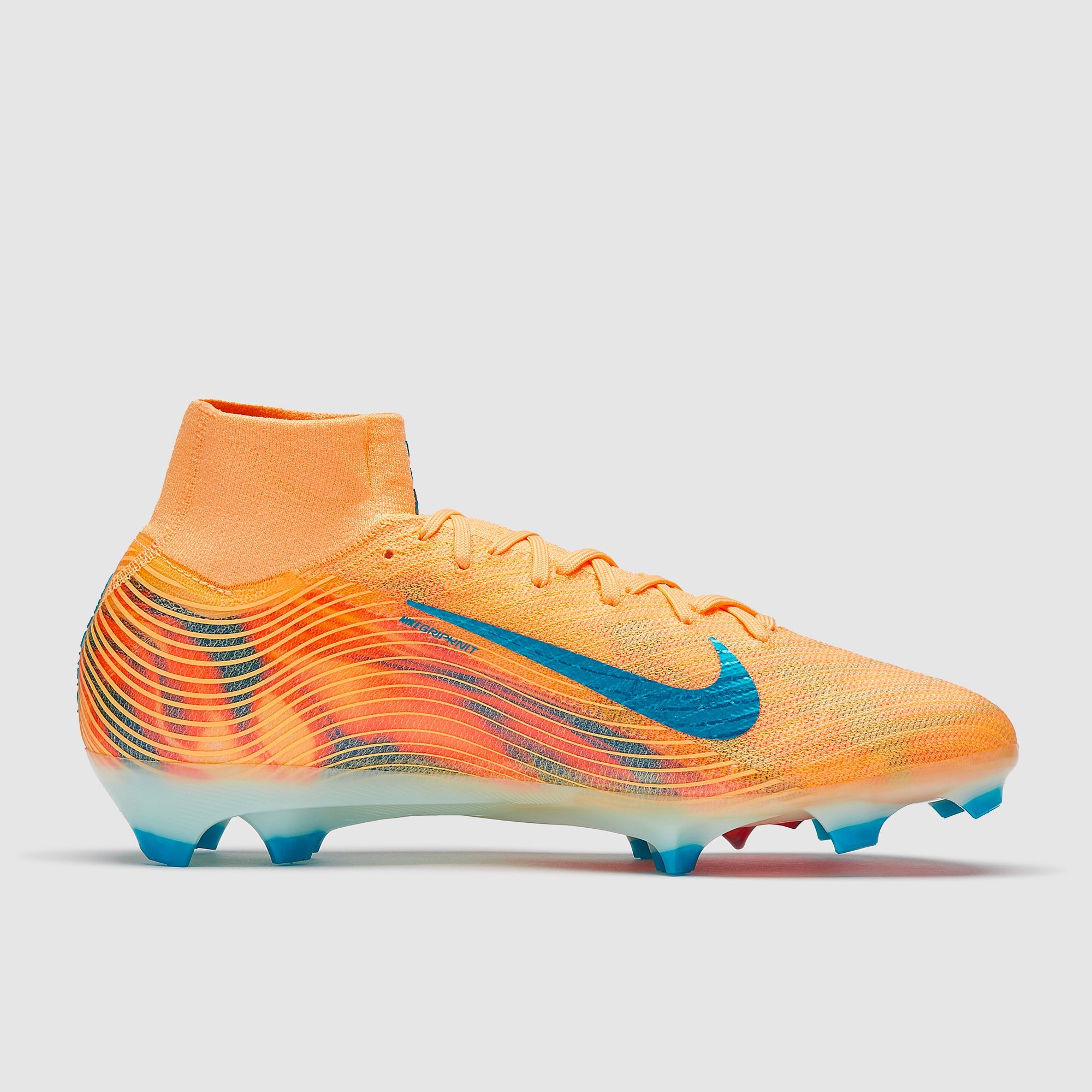 Nike Air Zoom Mercurial Superfly X Elite x Mbappe FG Football Boots Melon Tint/Neo Turq/Igloo