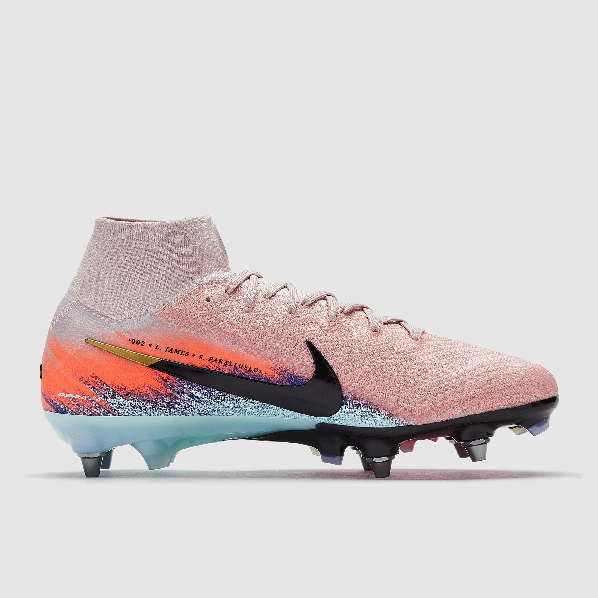 Nike Air Zoom Mercurial Superfly X Elite SG-Pro Player Edition Football Boots Silt Red/Racer Blue