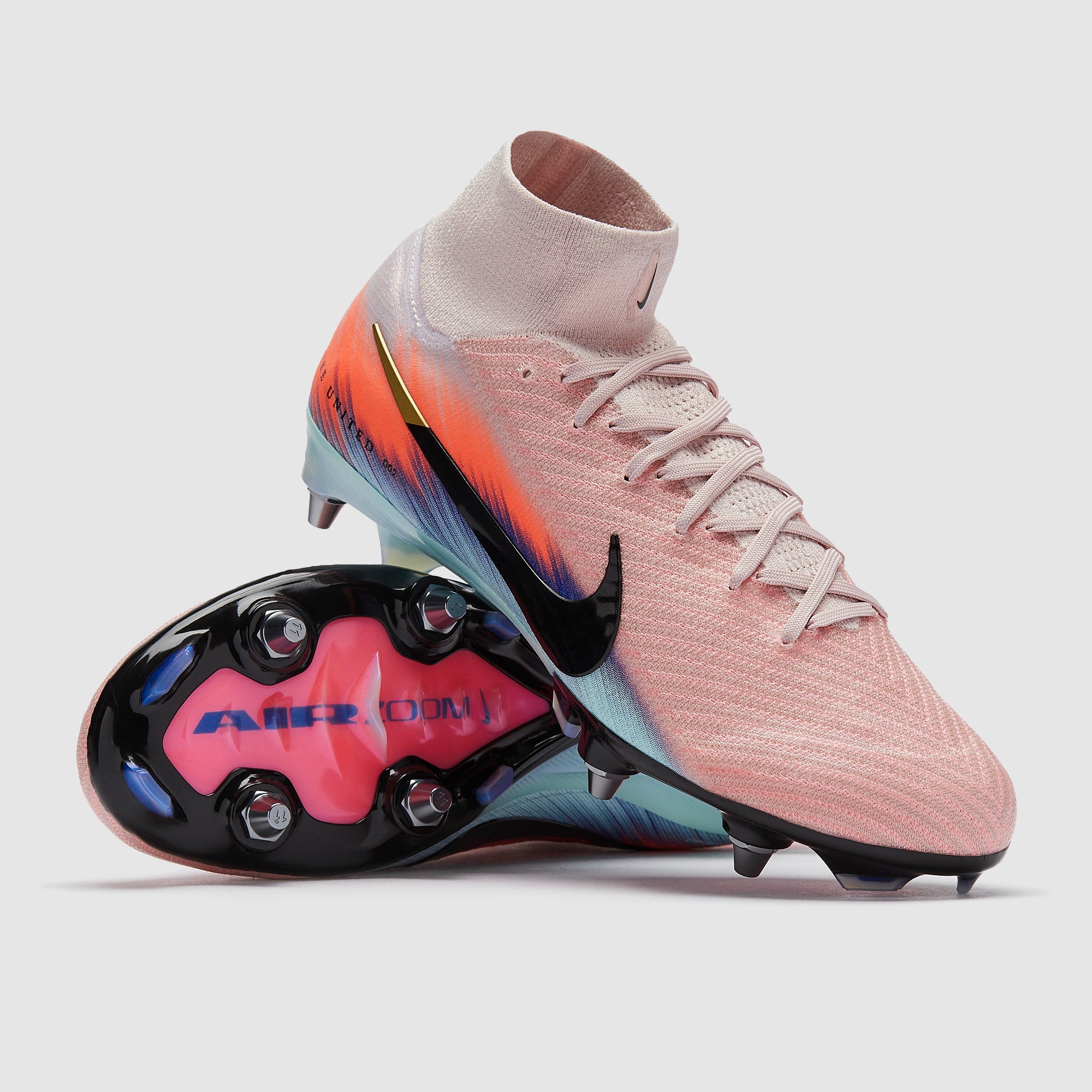 Nike Air Zoom Mercurial Superfly X Elite SG-Pro Player Edition Football Boots Silt Red/Racer Blue