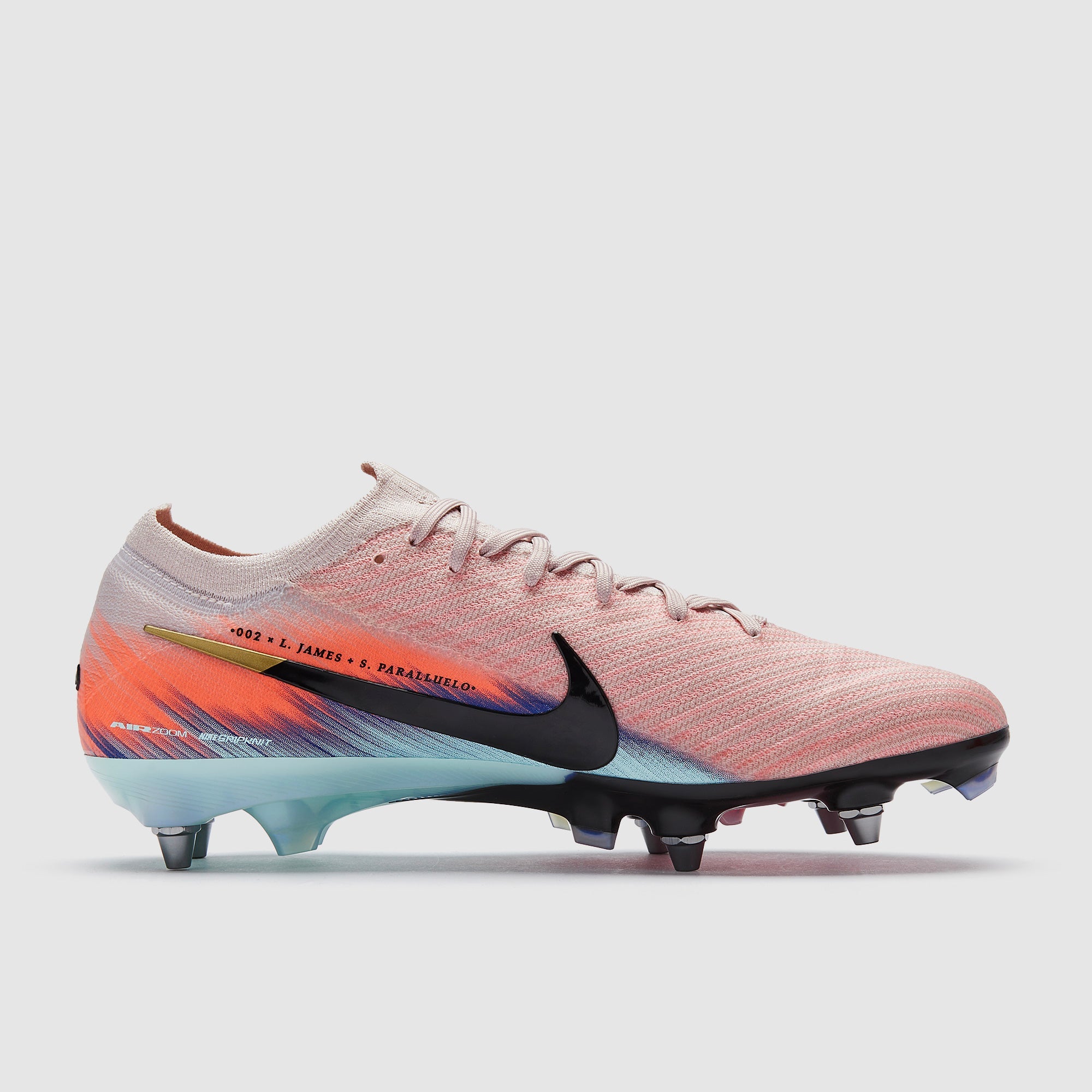 Nike Air Zoom Mercurial Vapor XVI Elite SG-Pro Player Edition Football Boots Silt Red/Racer Blue