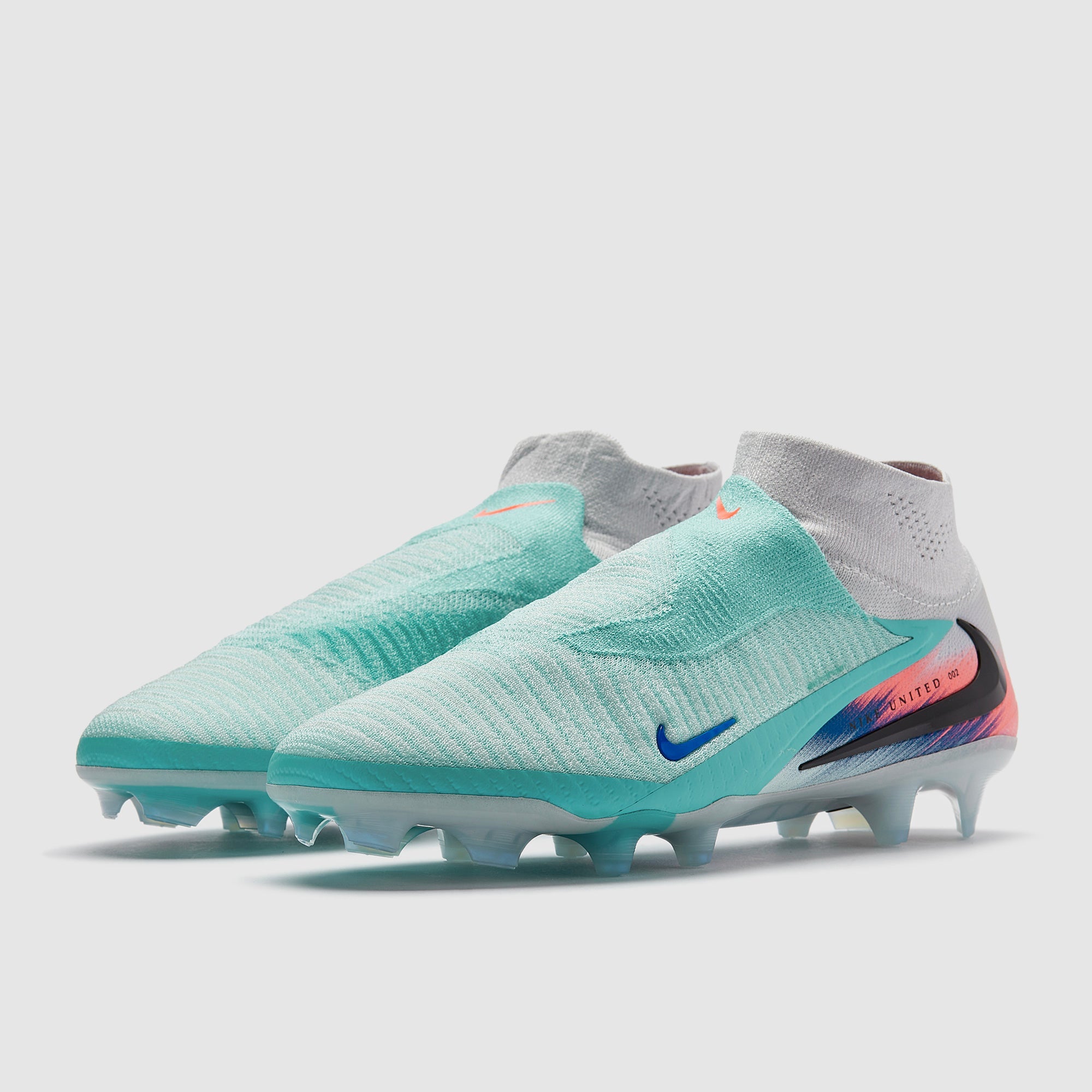 Nike Phantom 6 Elite High FG Football Boots Pistachio Frost/Hyper Orange