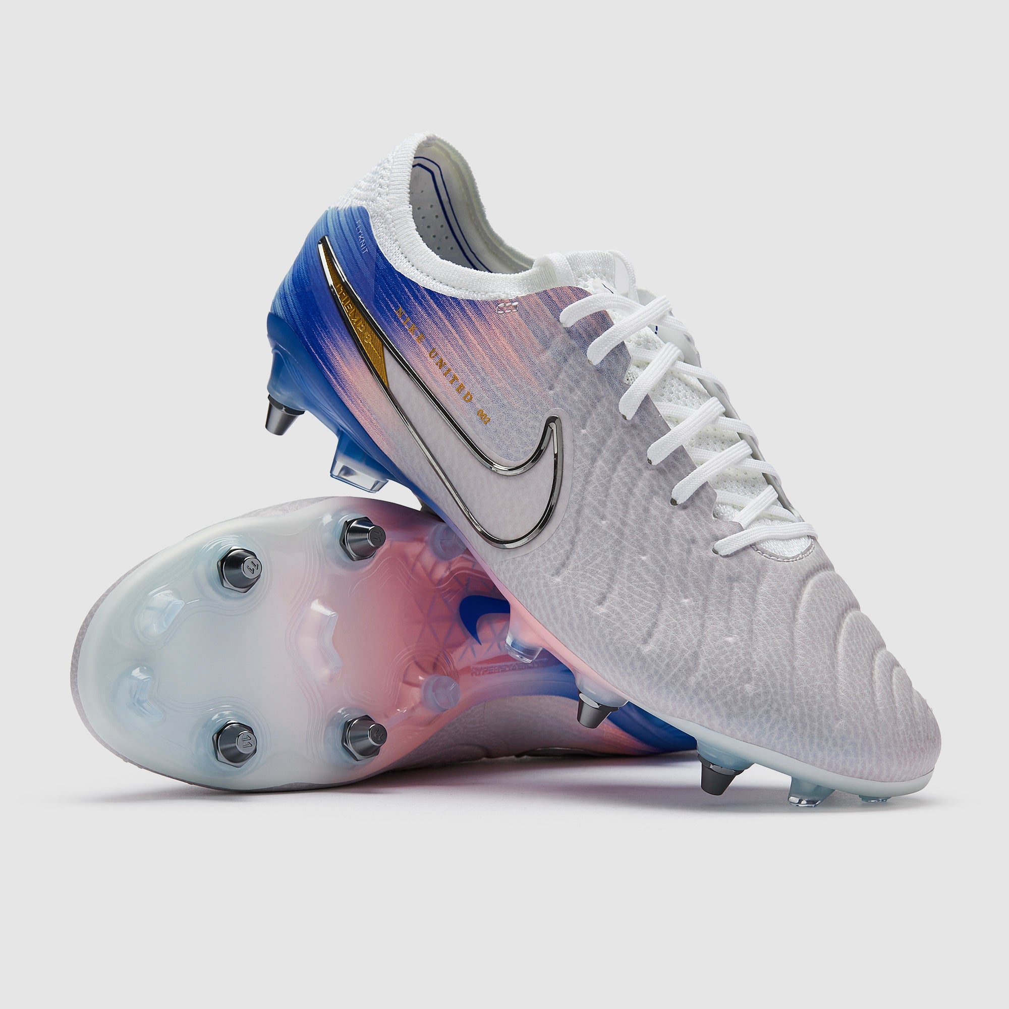 Nike Tiempo Legend X Elite SG-Pro Player Edition Football Boots Vast Grey/Racer Blue