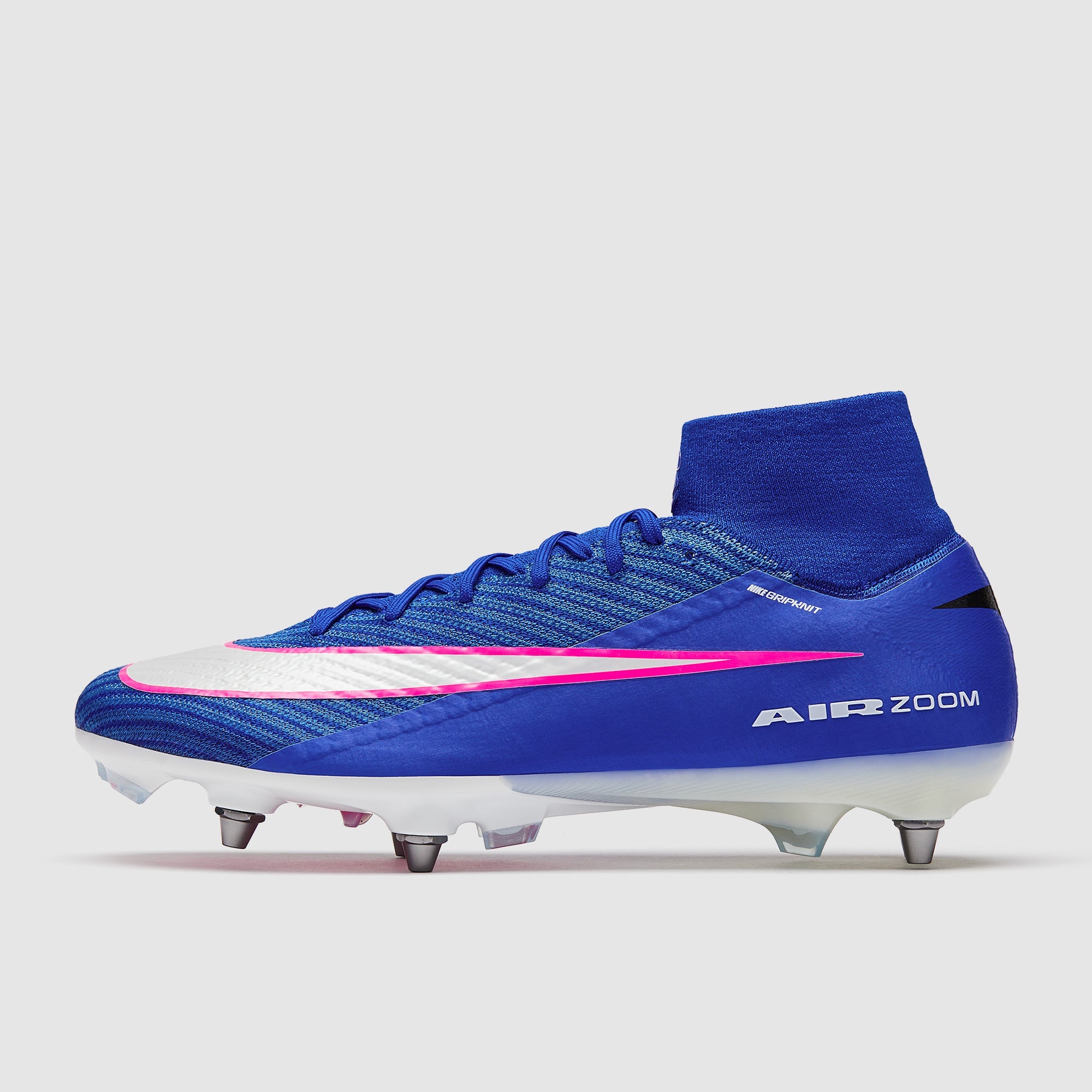 Nike Air Zoom Mercurial Superfly X Elite SG-Pro Football Boots Racer Blue/White