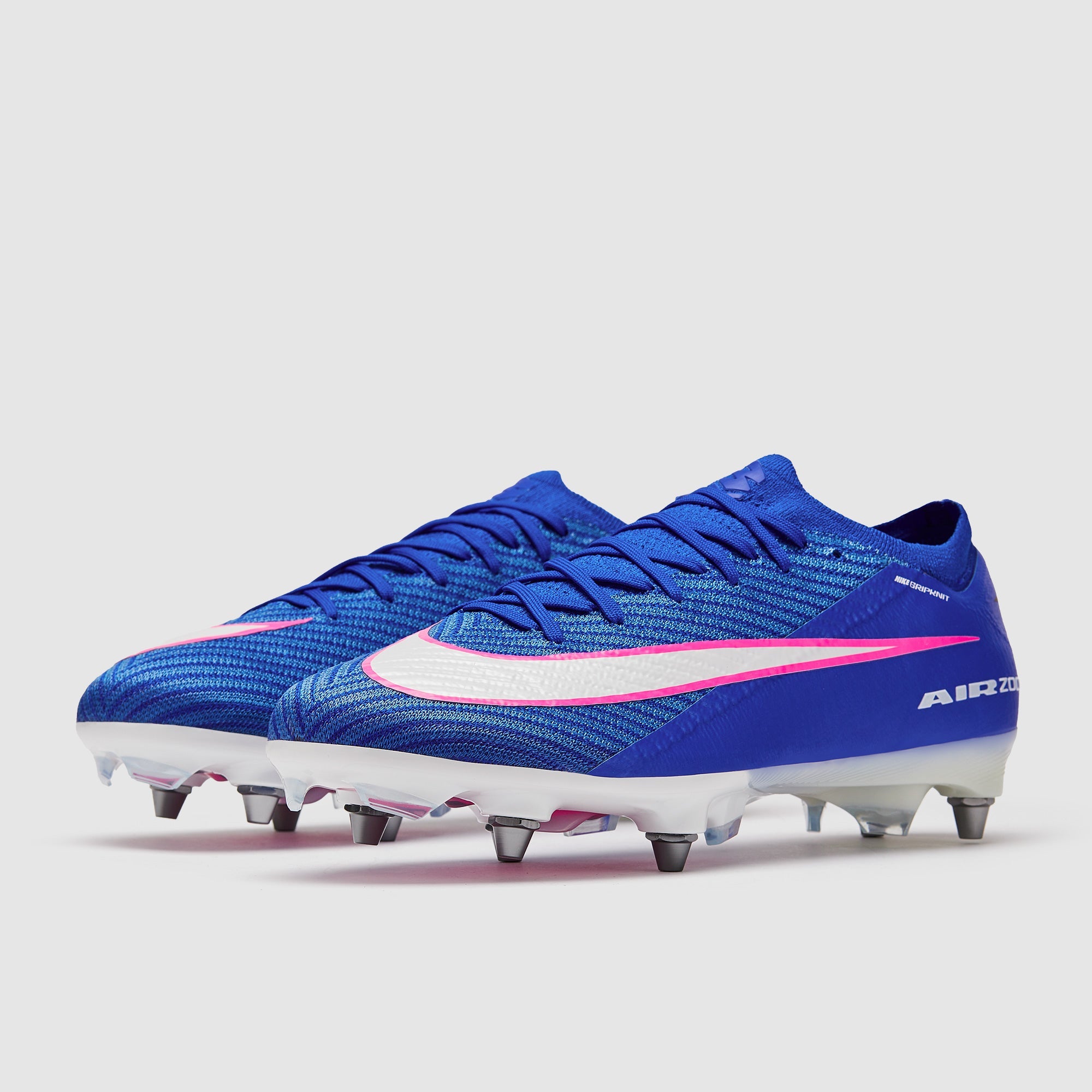Nike Air Zoom Mercurial Vapor XVI Elite SG-Pro Football Boots Racer Blue/White