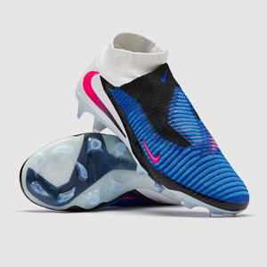 Nike Phantom 6 High Elite FG Football Boots Racer Blue/Pink Blast/White