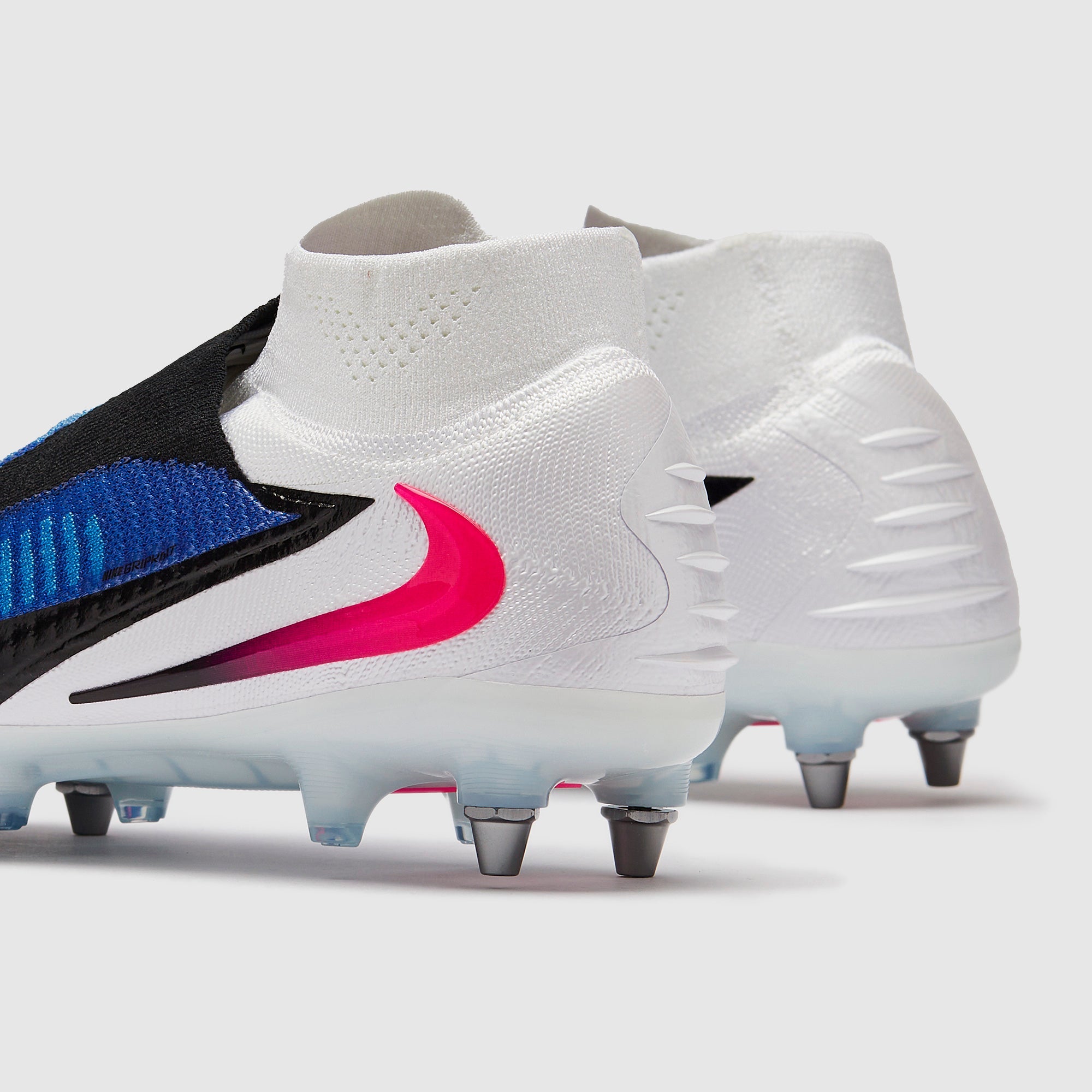 Nike Phantom 6 High Elite SG-Pro Player Edition Football Boots Racer Blue/Pink Blast/White