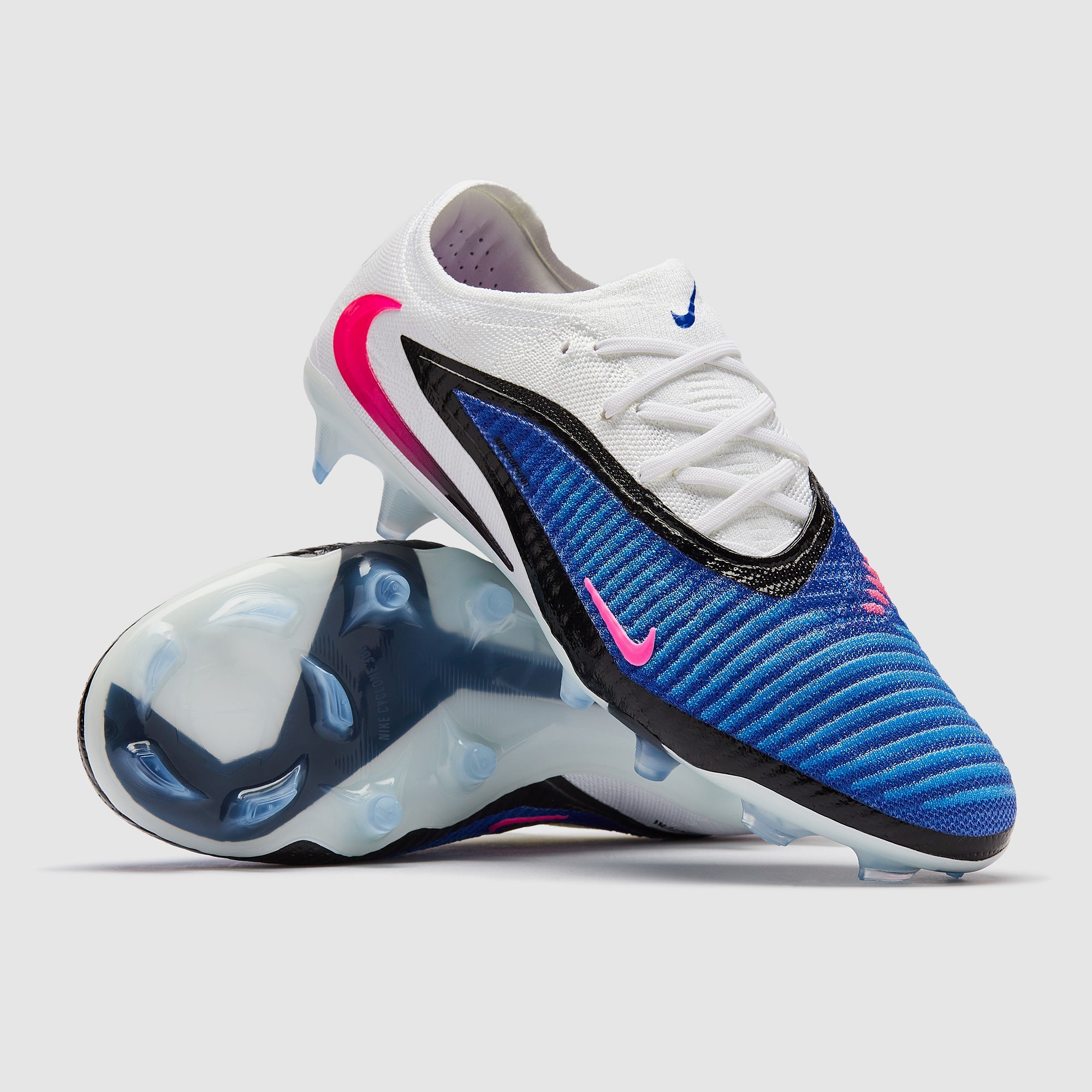 Nike Phantom 6 Low Elite FG Football Boots Racer Blue/Pink Blast/White