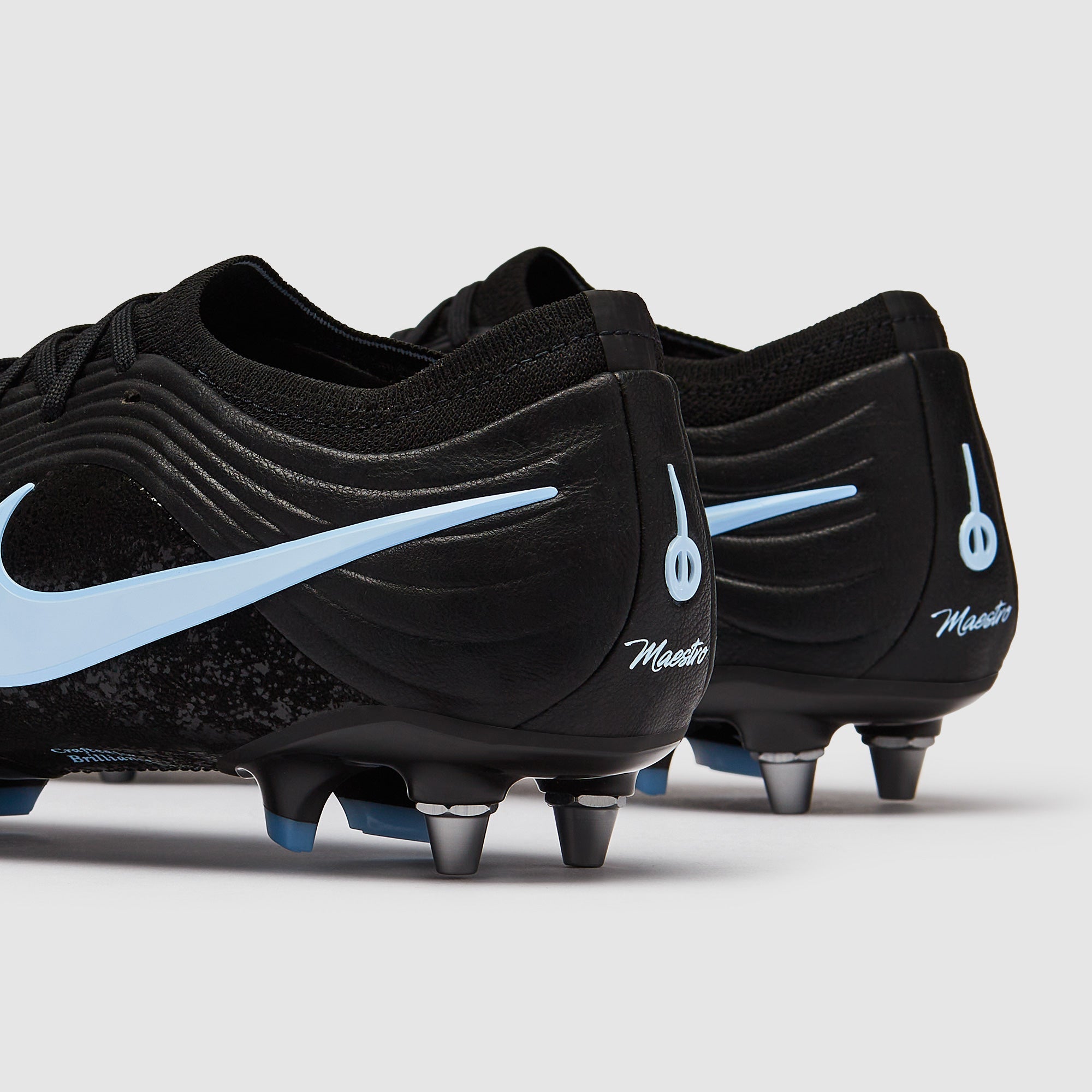 Nike Tiempo Maestro Elite SG-Pro Football Boots Black/Ice Blue