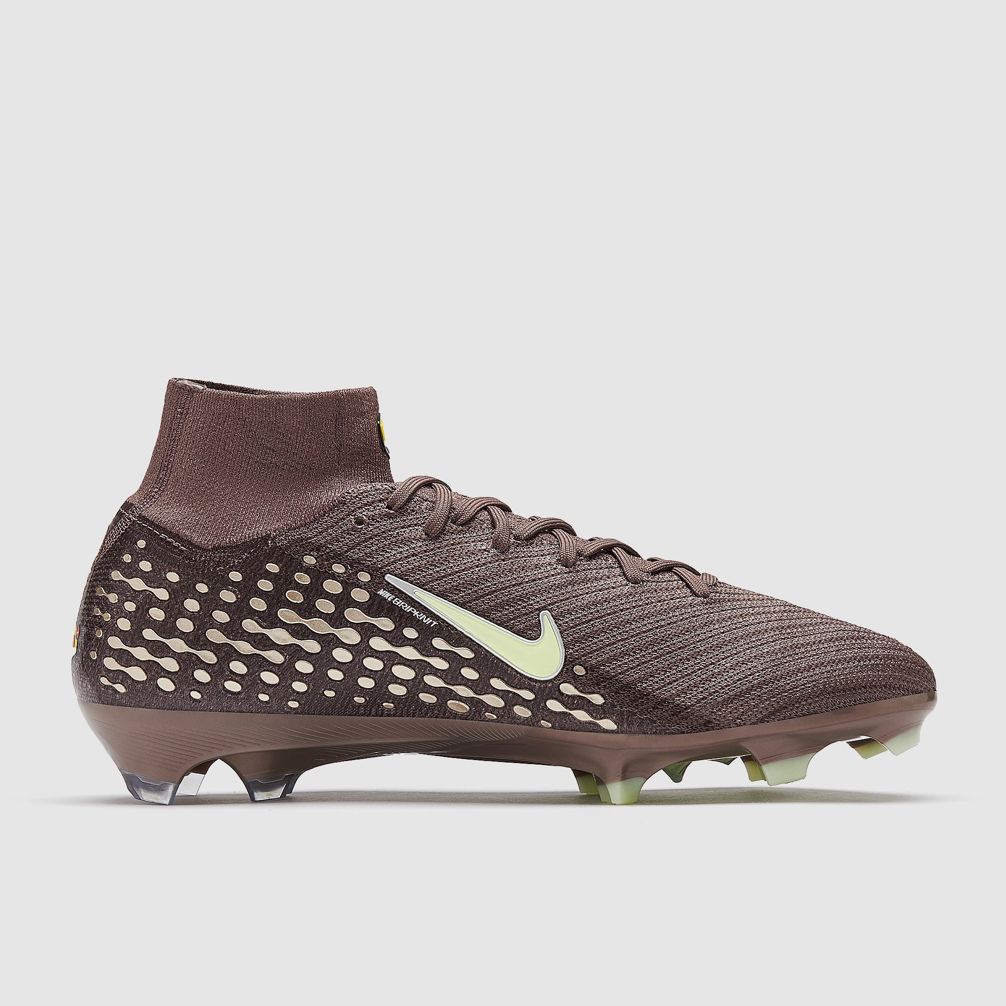 Nike Air Zoom Mercurial Superfly X Elite x Mbappe FG Chuteira Campo Plum Eclipse/Mtlc Silver