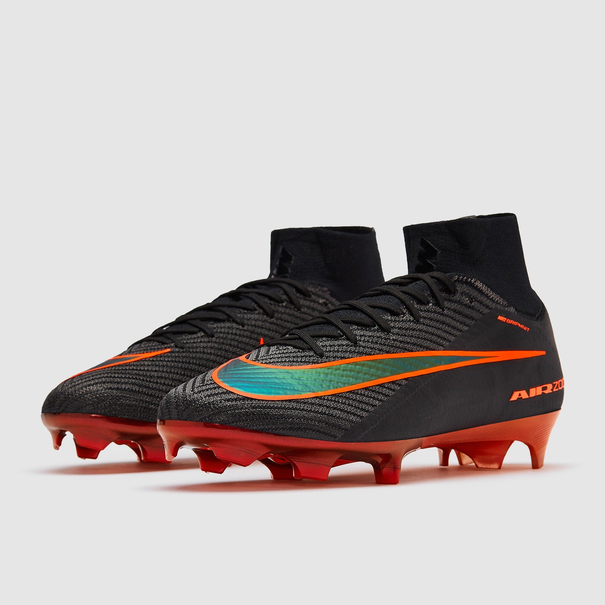 Nike Air Zoom Mercurial Superfly X Elite FG Football Boots Black/Hyper Crimson
