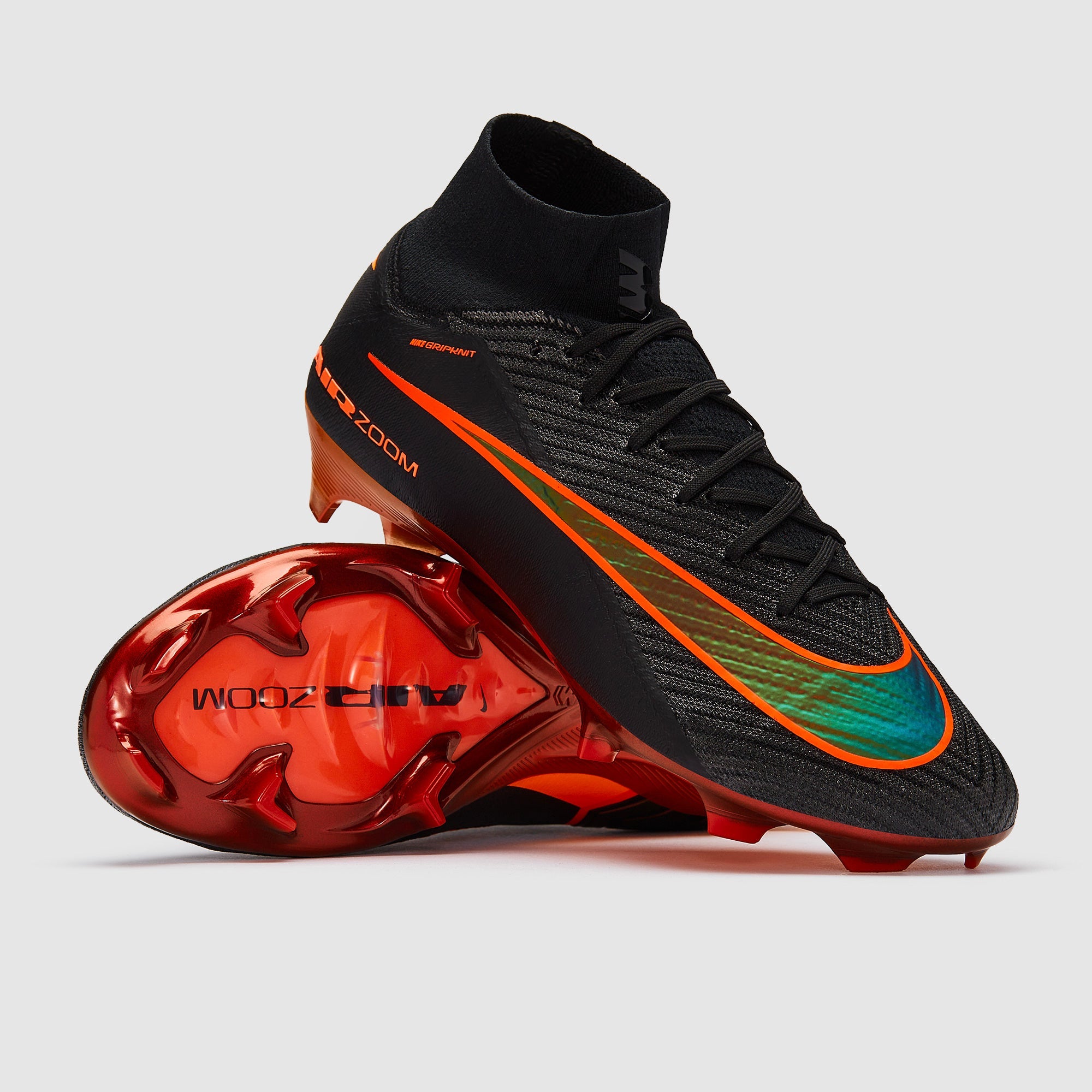 Nike Air Zoom Mercurial Superfly X Elite FG Football Boots Black/Hyper Crimson
