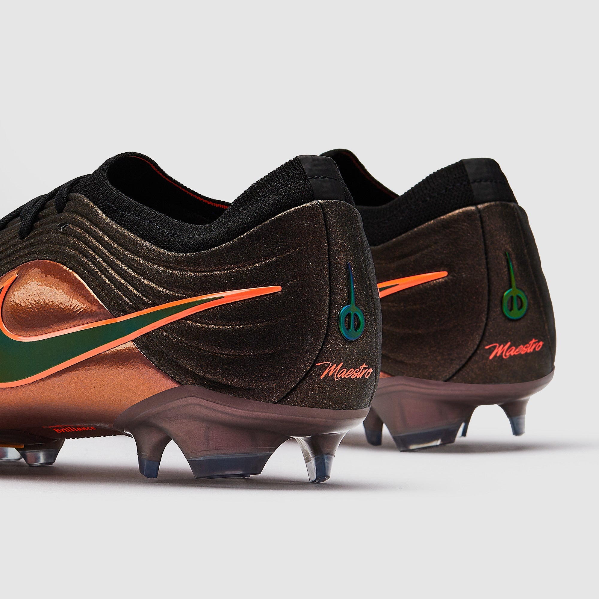 Nike Tiempo Maestro Elite FG Football Boots Black/Laser Orange/Hyper Crimson