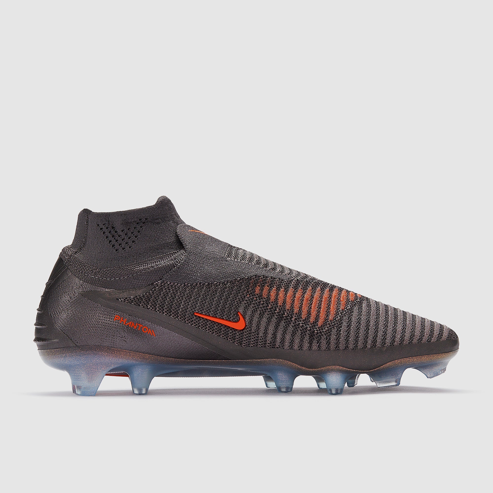 Nike Phantom 6 High Elite FG Football Boots Med Ash/Gold Amber/Black