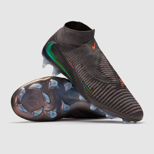 Nike Phantom 6 High Elite FG Football Boots Med Ash/Gold Amber/Black