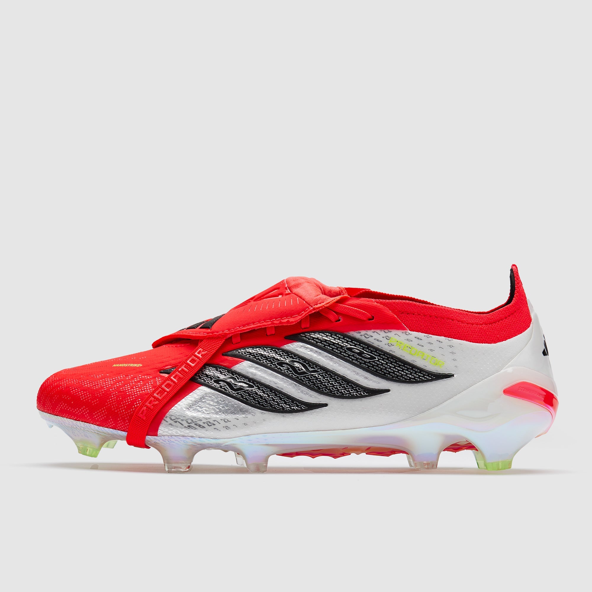 Adidas Predator Elite Tongue x Unlocked FG Football Boots Lucid Red/Core Black/Ftwr White