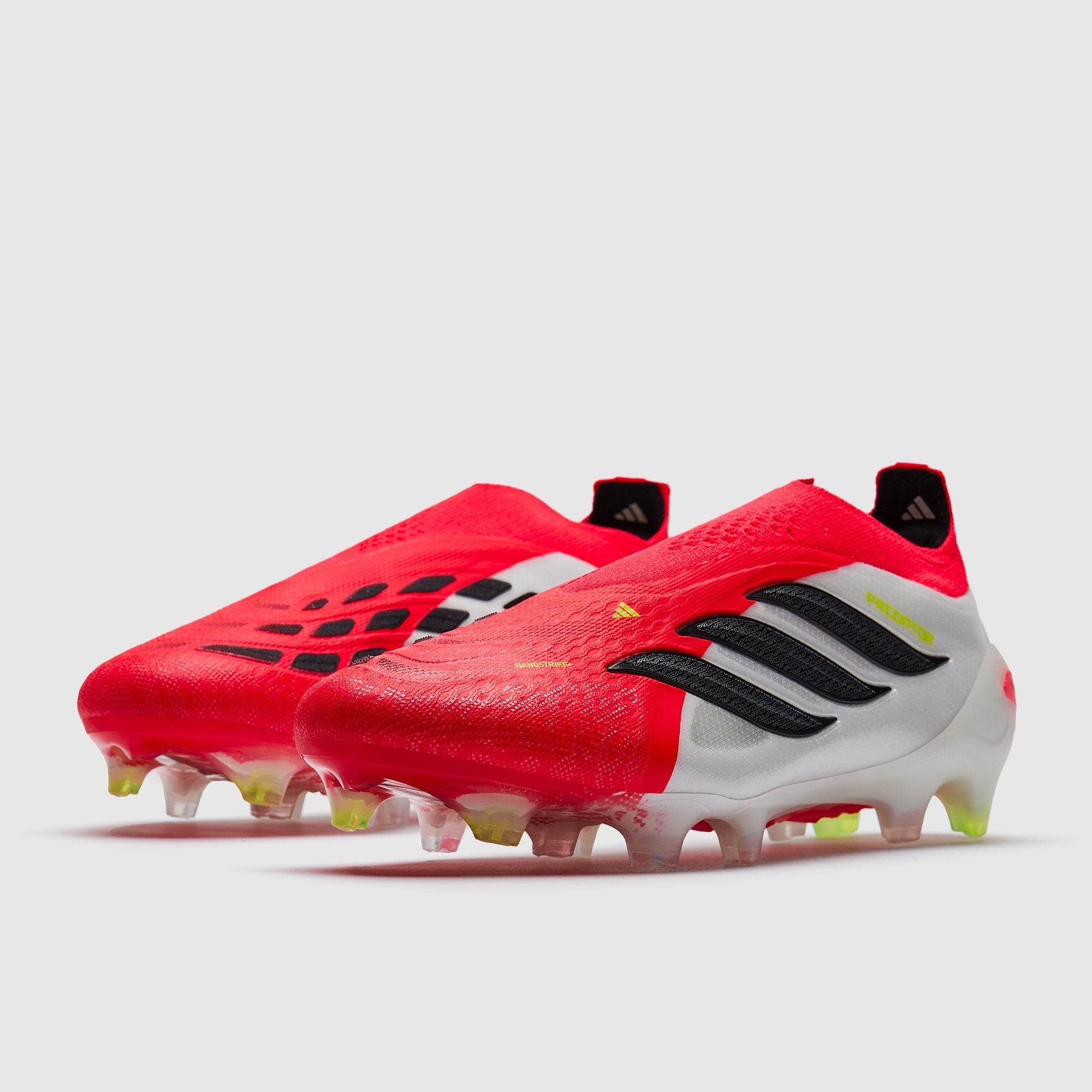 Adidas Predator Elite Laceless FG Football Boots Lucid Red/Core Black/Ftwr White