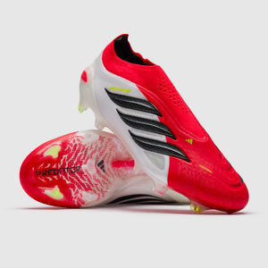 Adidas Predator Elite Laceless FG Football Boots Lucid Red/Core Black/Ftwr White
