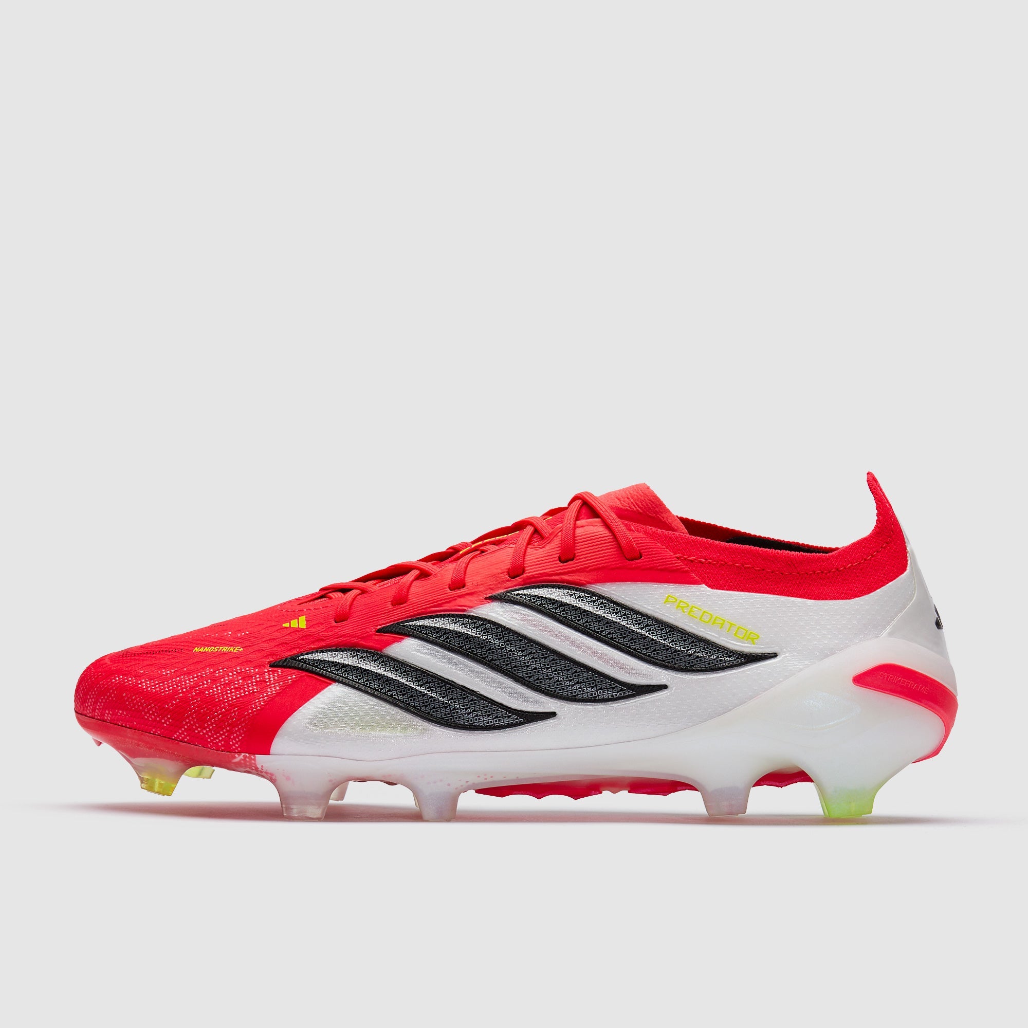 Adidas Predator Elite Tongue FG Football Boots Lucid Red/Core Black/Ftwr White