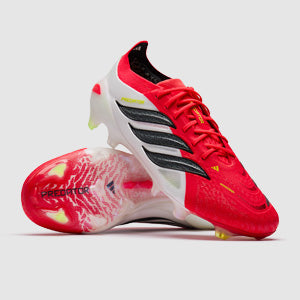 Adidas Predator Elite Tongue FG Football Boots Lucid Red/Core Black/Ftwr White