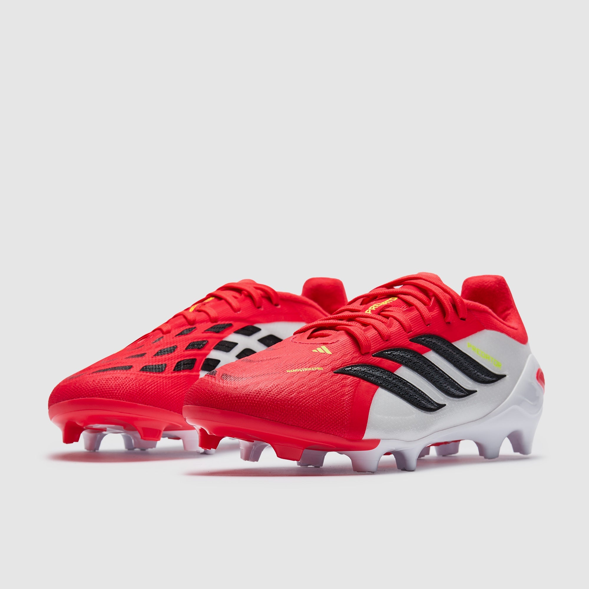 Adidas Kids Predator Elite FG Football Boots Lucid Red/Core Black/Ftwr White