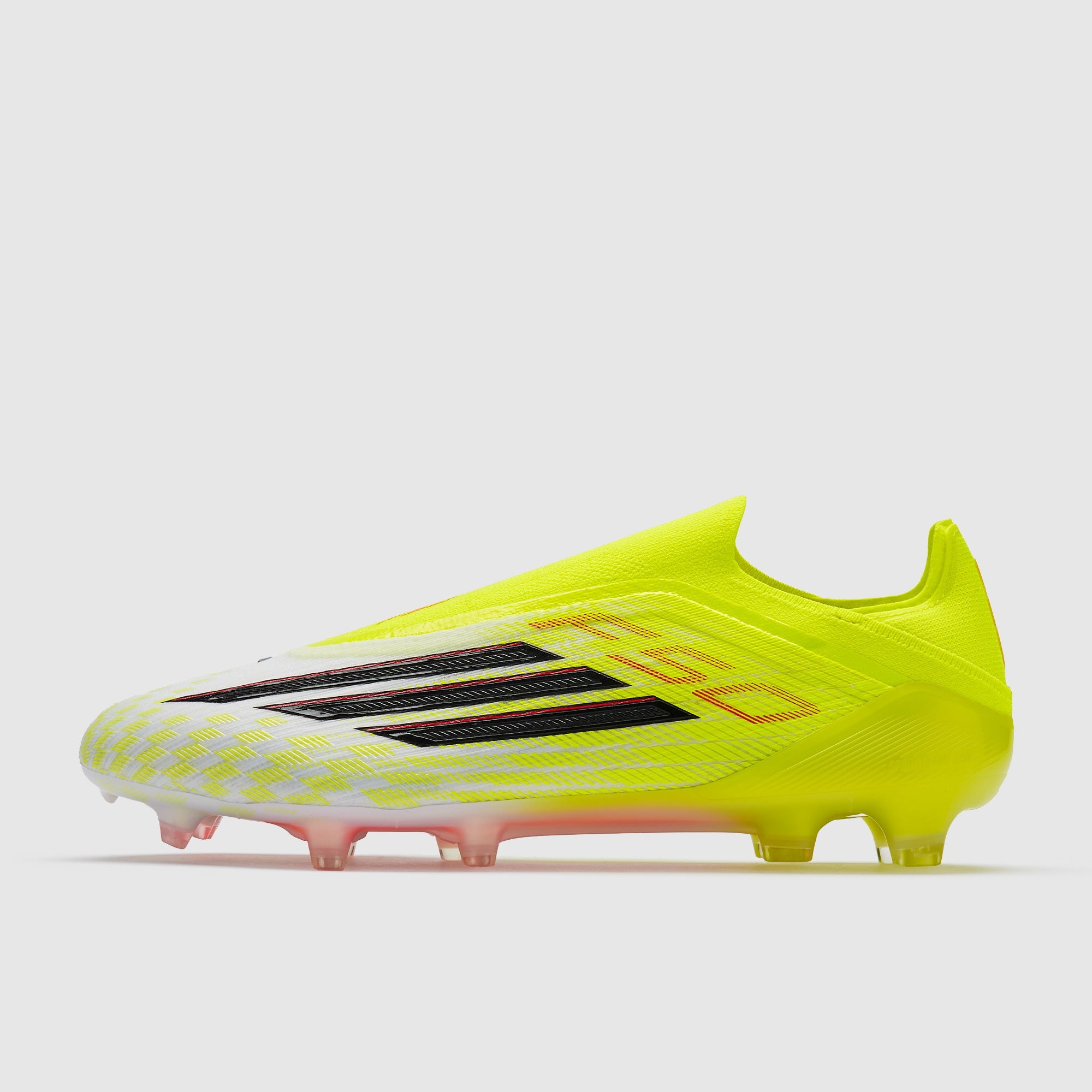 Adidas F50 Elite Laceless FG Football Boots Team Solar Yellow/Core Black/Lucid Red