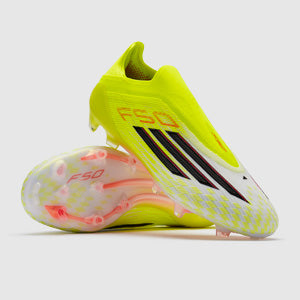 Adidas F50 Elite Laceless FG Football Boots Team Solar Yellow/Core Black/Lucid Red