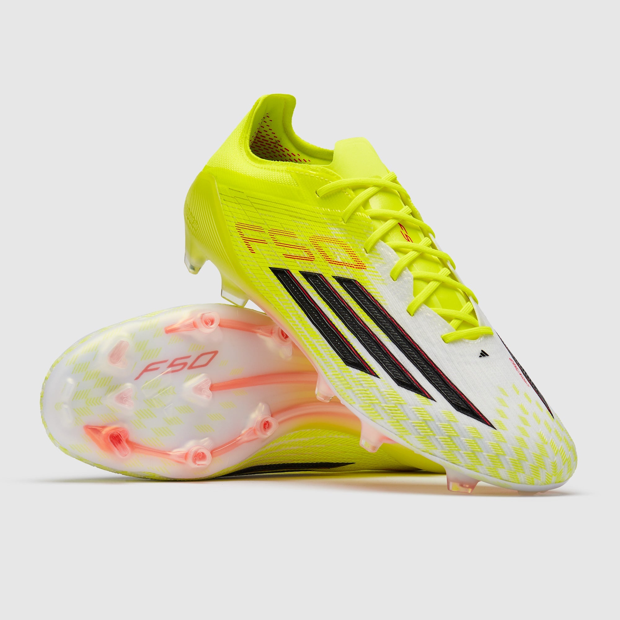 Adidas F50 Elite FG Football Boots Team Solar Yellow/Core Black/Lucid Red