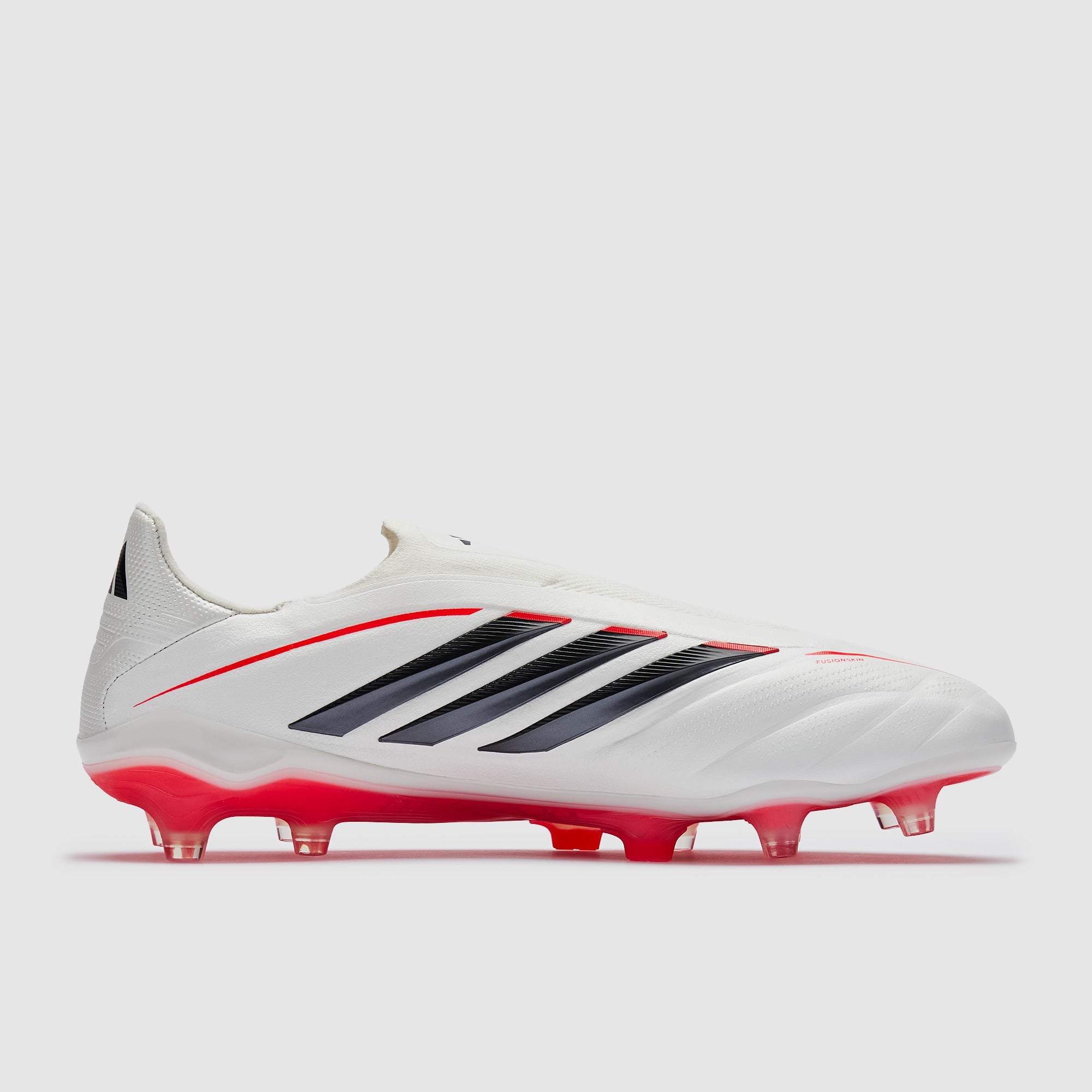 Adidas Copa Pure IV Elite Laceless FG Football Boots Zero Met./Core Black/Lucid Red