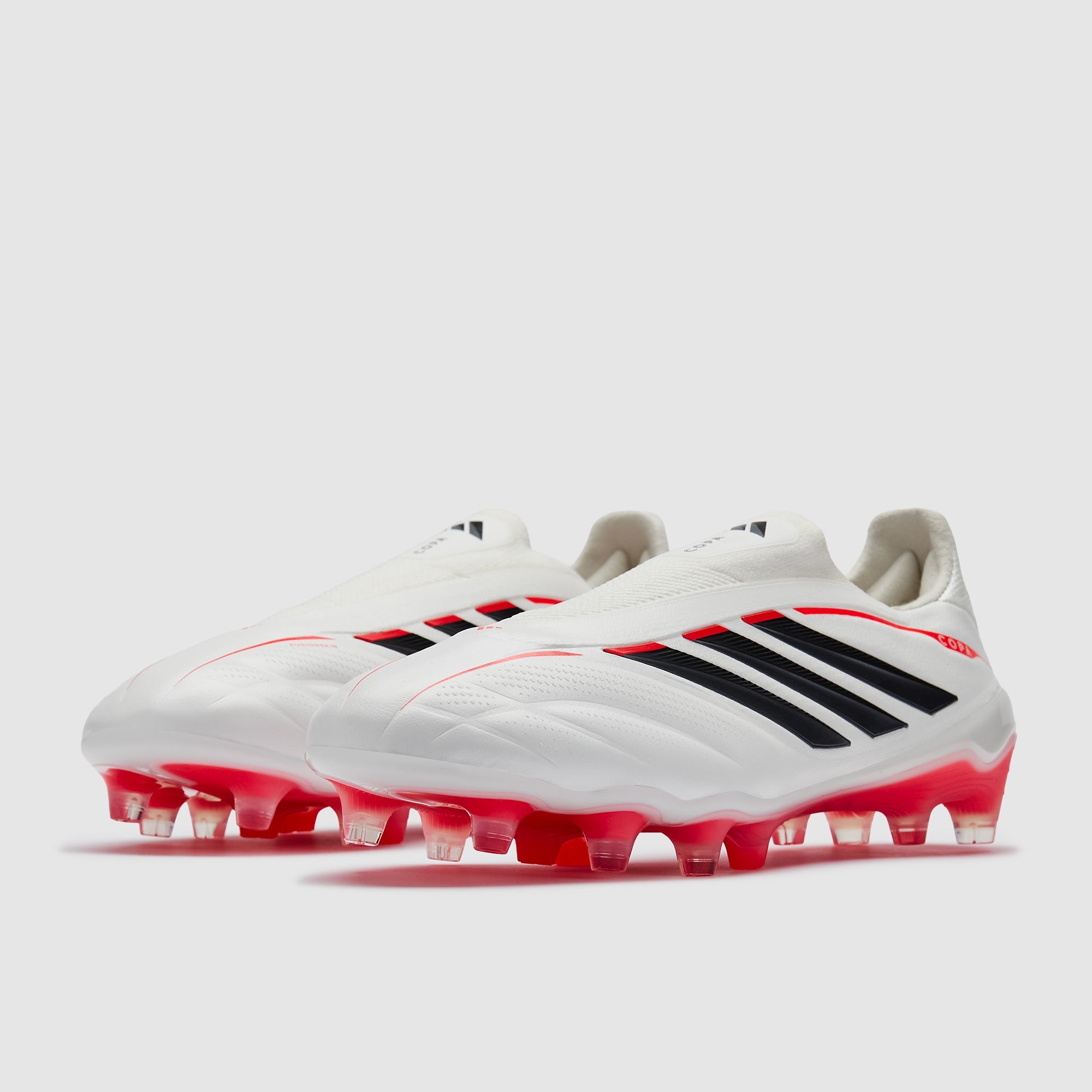Adidas Copa Pure IV Elite Laceless FG Football Boots Zero Met./Core Black/Lucid Red