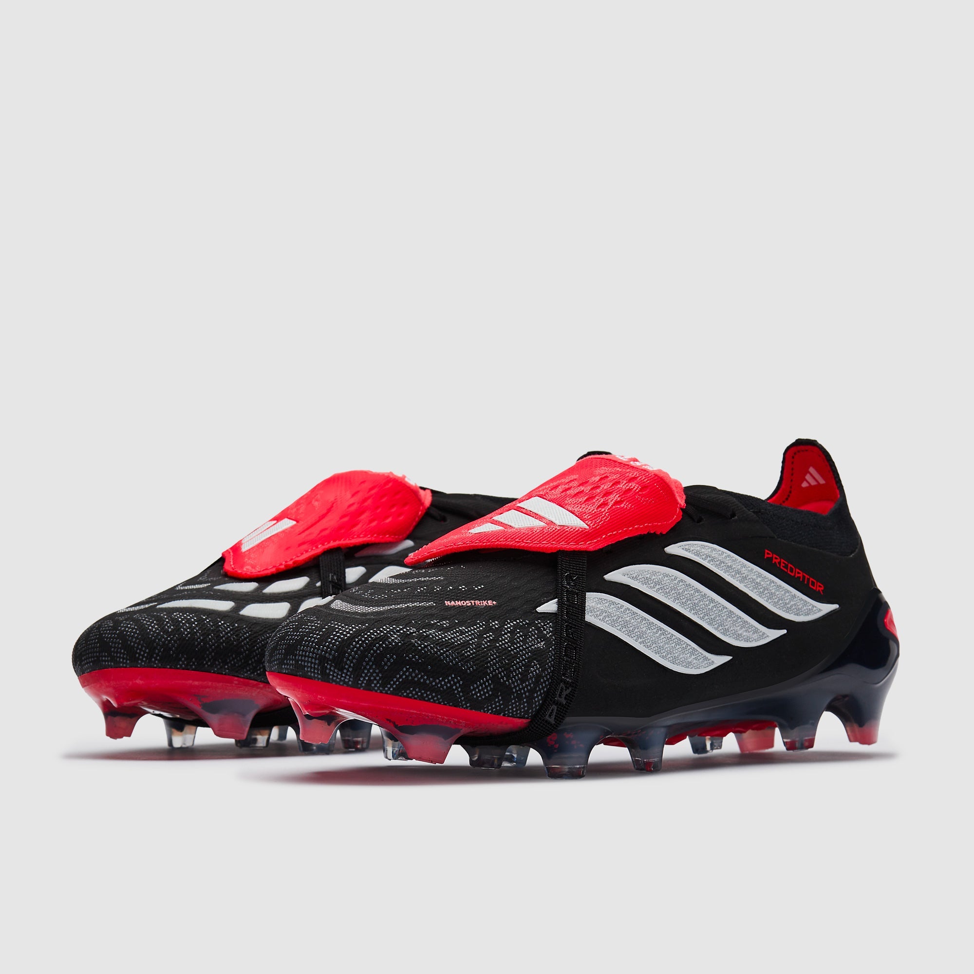 Adidas Predator Elite Tongue FG Football Boots Core Black/Ftwr White/Lucid Red