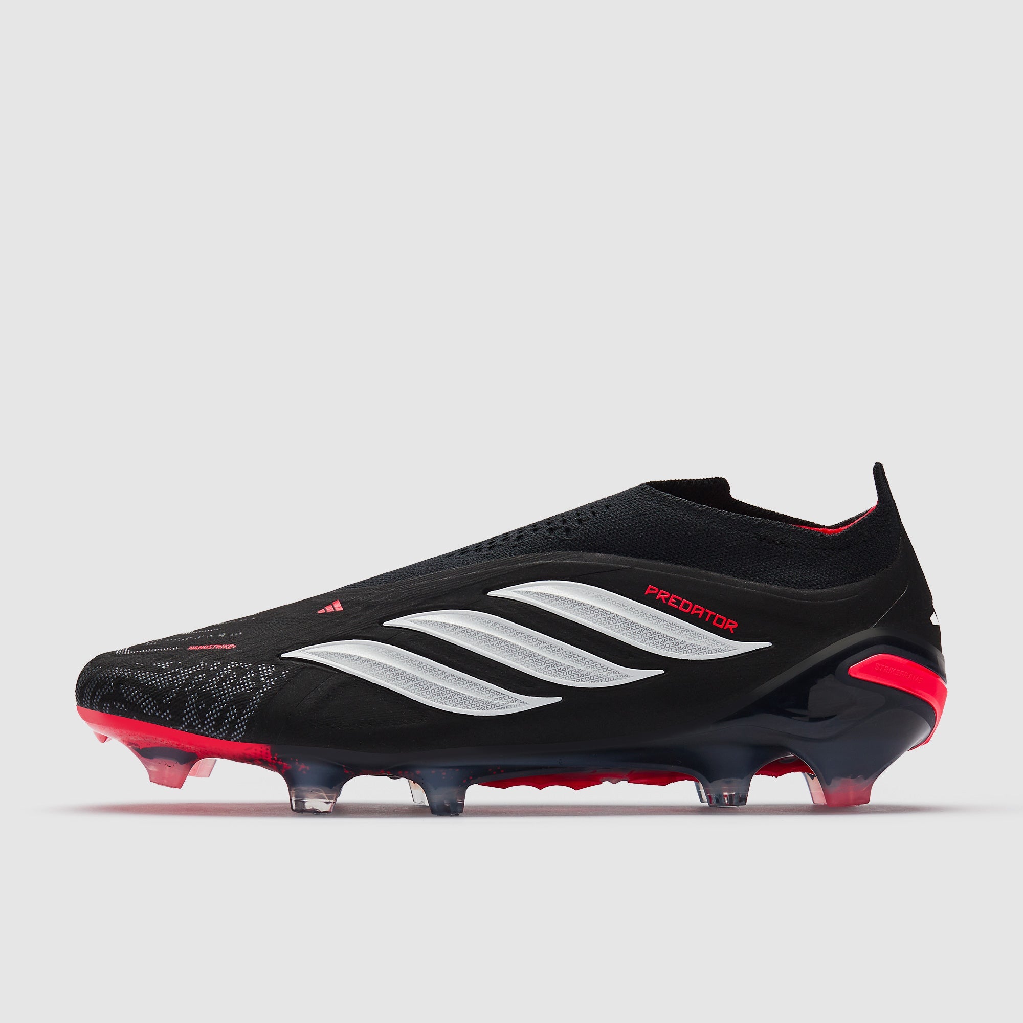 Adidas Predator Elite Laceless FG Football Boots Core Black/Ftwr White/Lucid Red