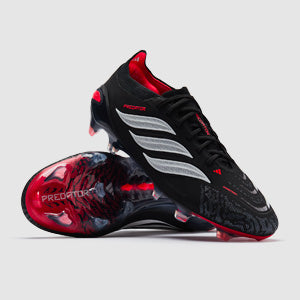 Adidas Predator Elite FG Football Boots Core Black/Ftwr White/Lucid Red
